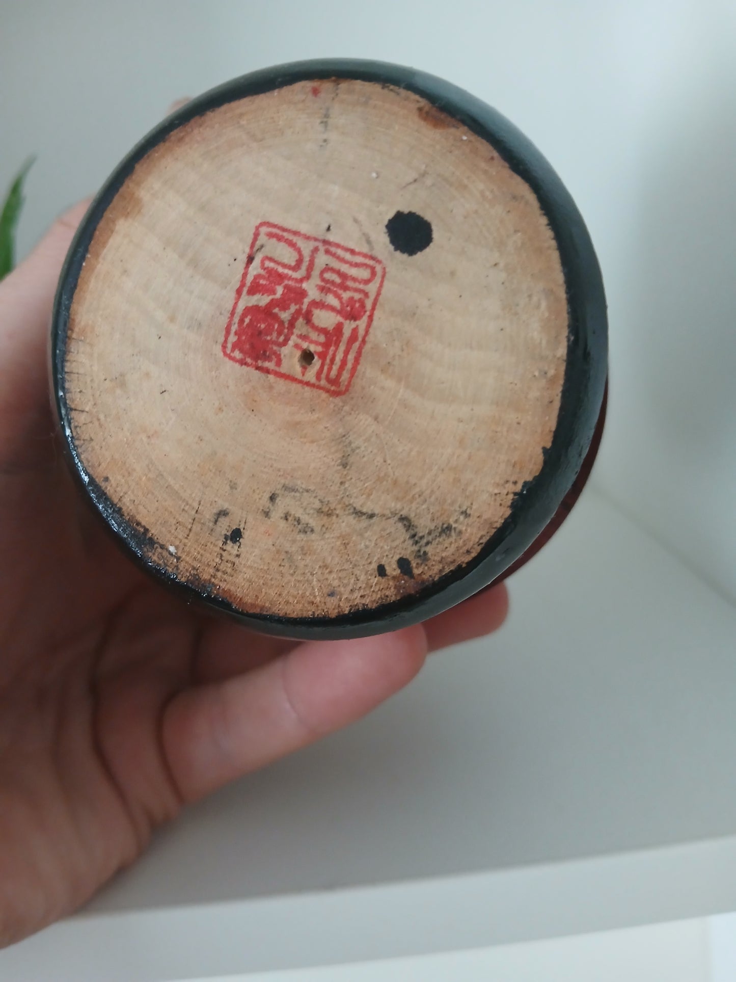 Vintage Gumma Kokeshi van Sumitani Kohji