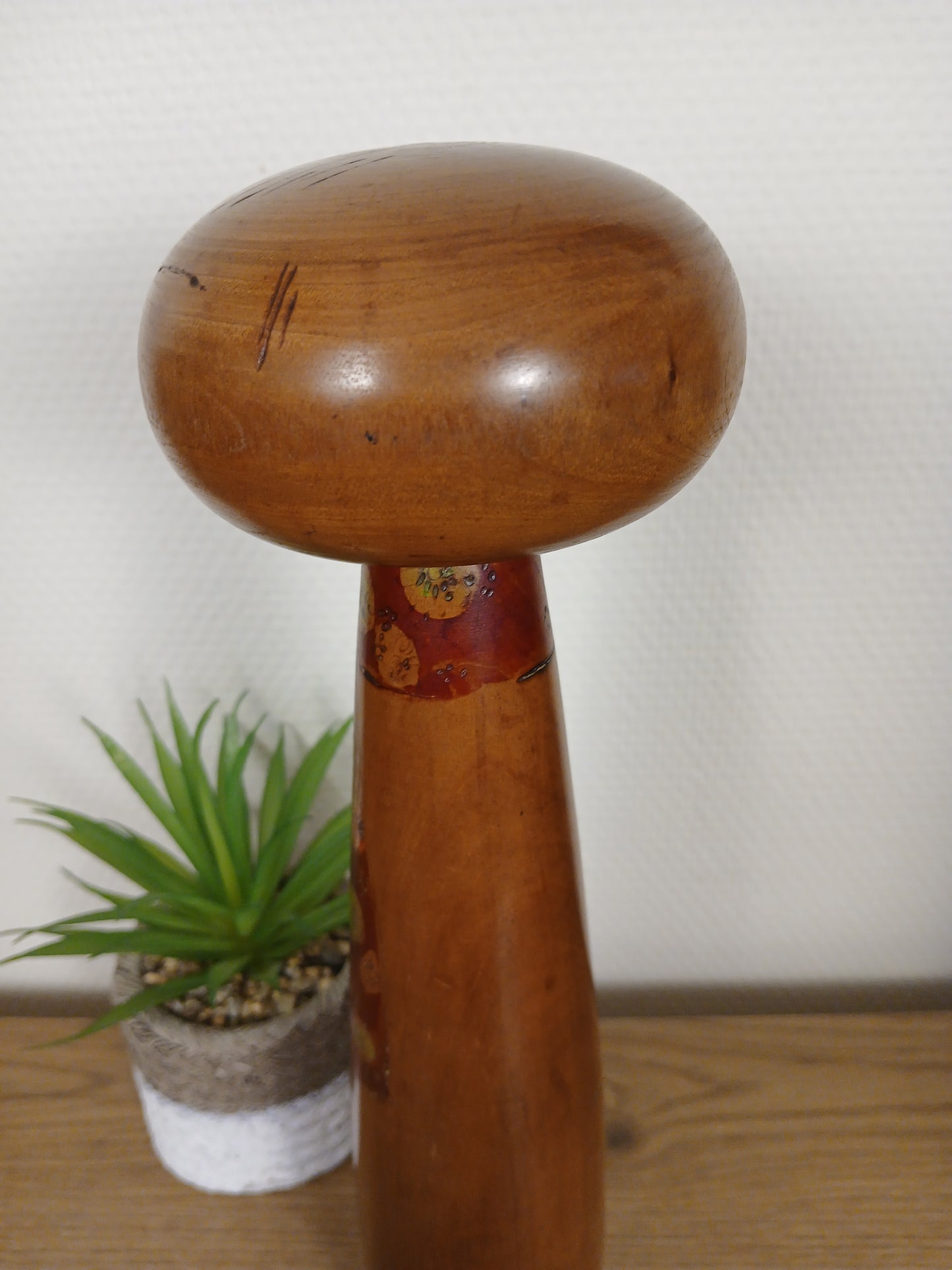 Vintage creative Kokeshi by Takahashi Hashime (1918 - 2002)