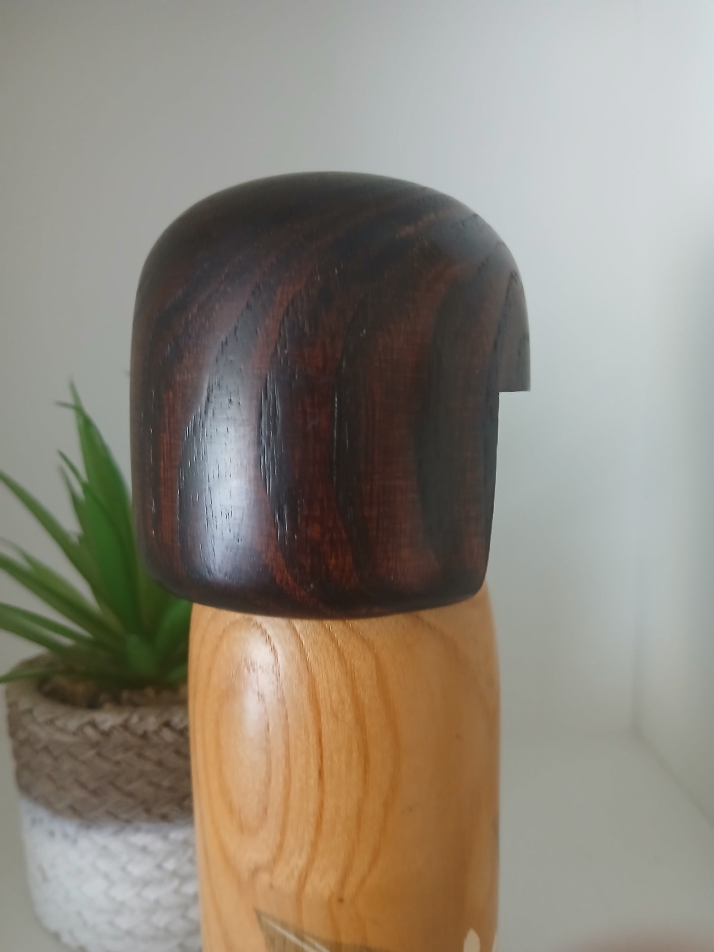 Vintage Gumma kokeshi by Usaburo