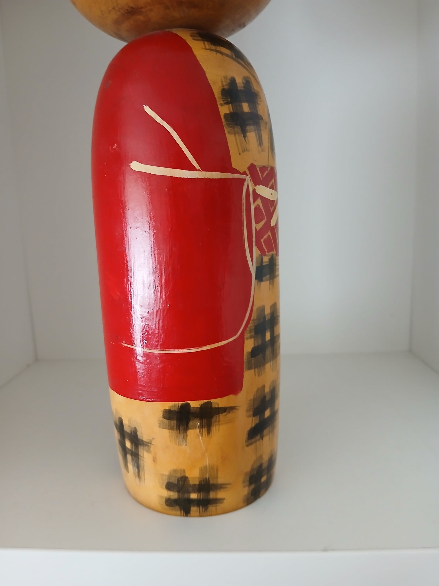 Big vintage Donko kokeshi