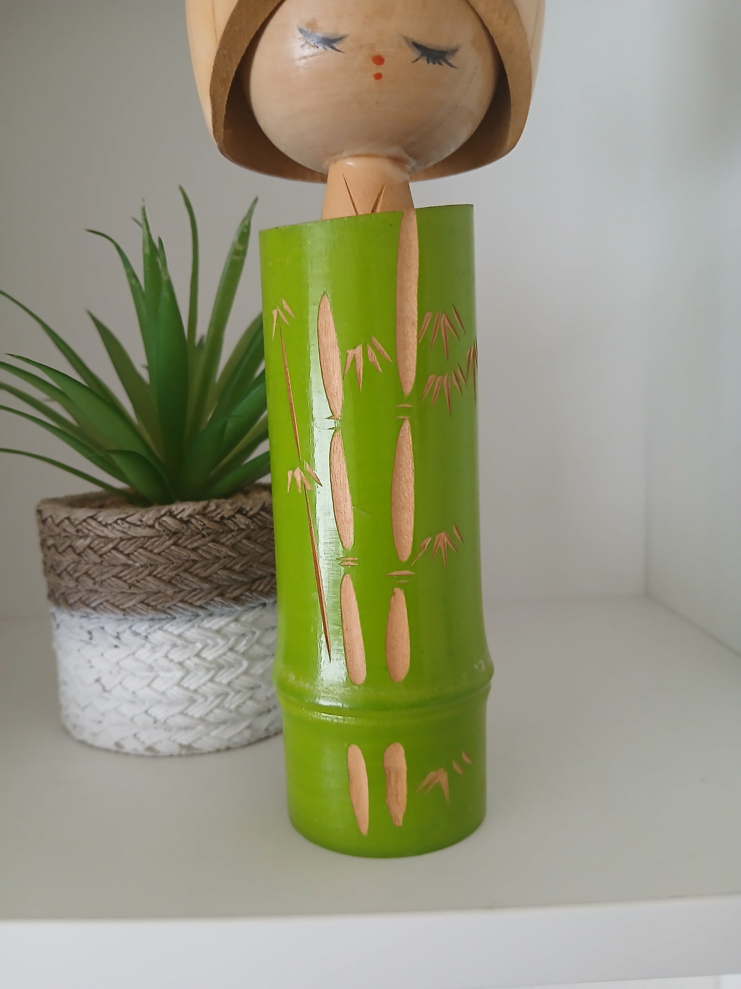 Vintage creative kokeshi by Yamagishi