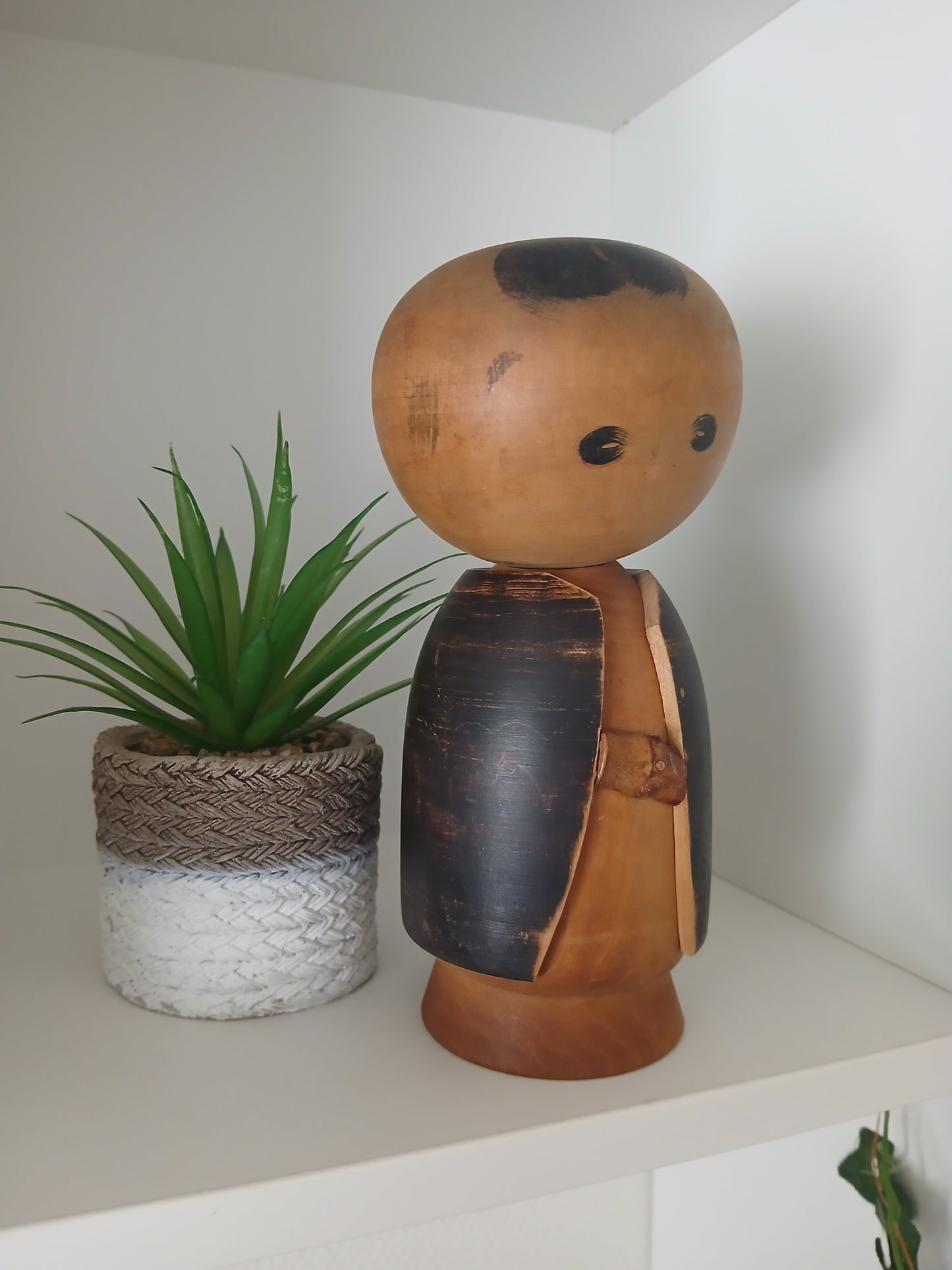 Rare Vintage Creative Kokeshi By Watanabe Masao (1917-2007)