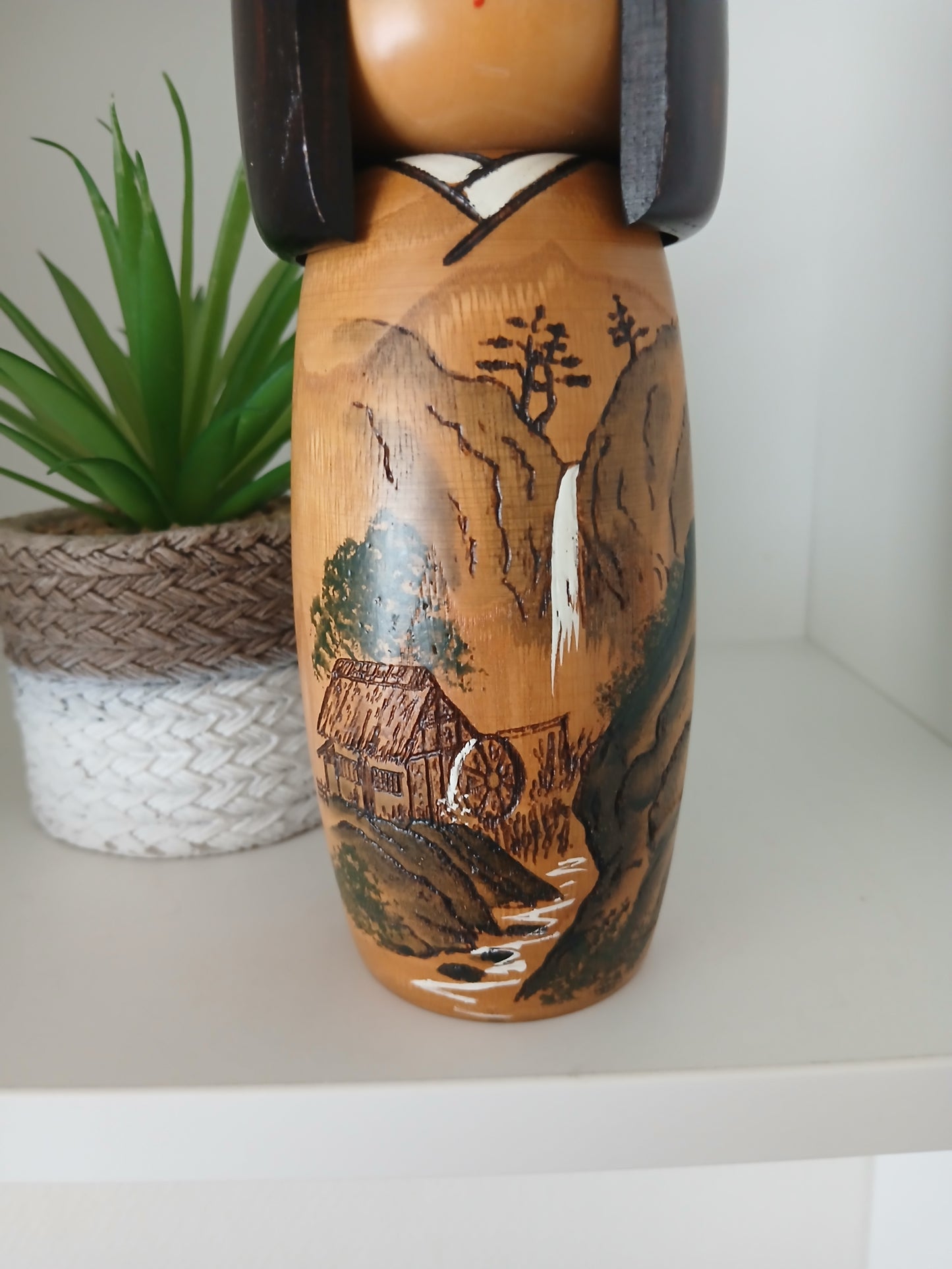 Vintage Gumma Kokeshi By Usaburo