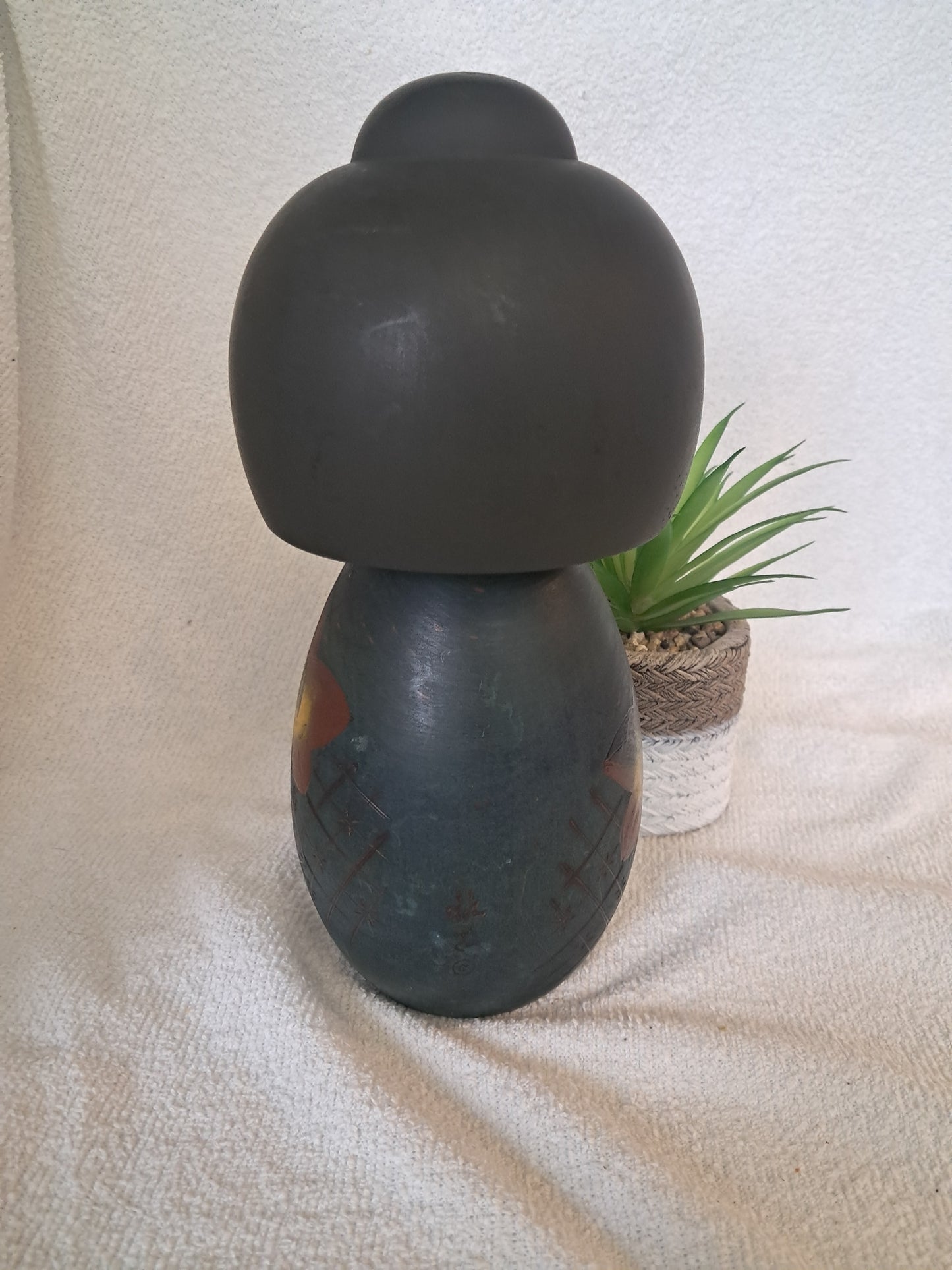 Vintage Gumma Kokeshi by Yuji Kawase (1938-)