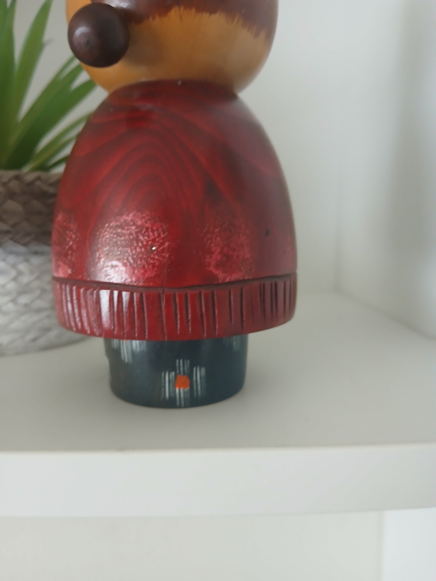 Rare Vintage Sosaku Kokeshi by Aoki Ryoka (1931-)