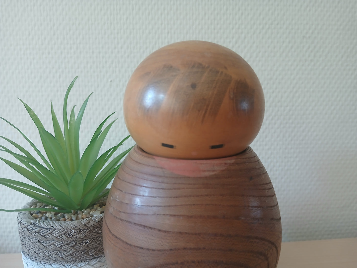 Vintage creative kokeshi by Masao Watanabe (1917-2007)