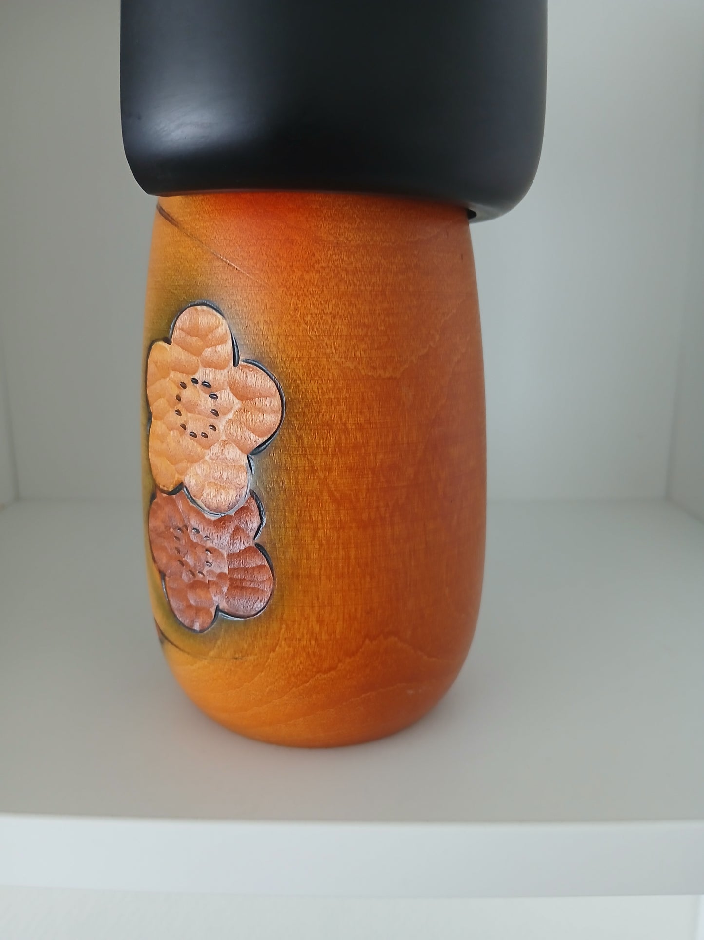 Vintage Gumma Kokeshi by Masae Fujikawa (1942-2015)