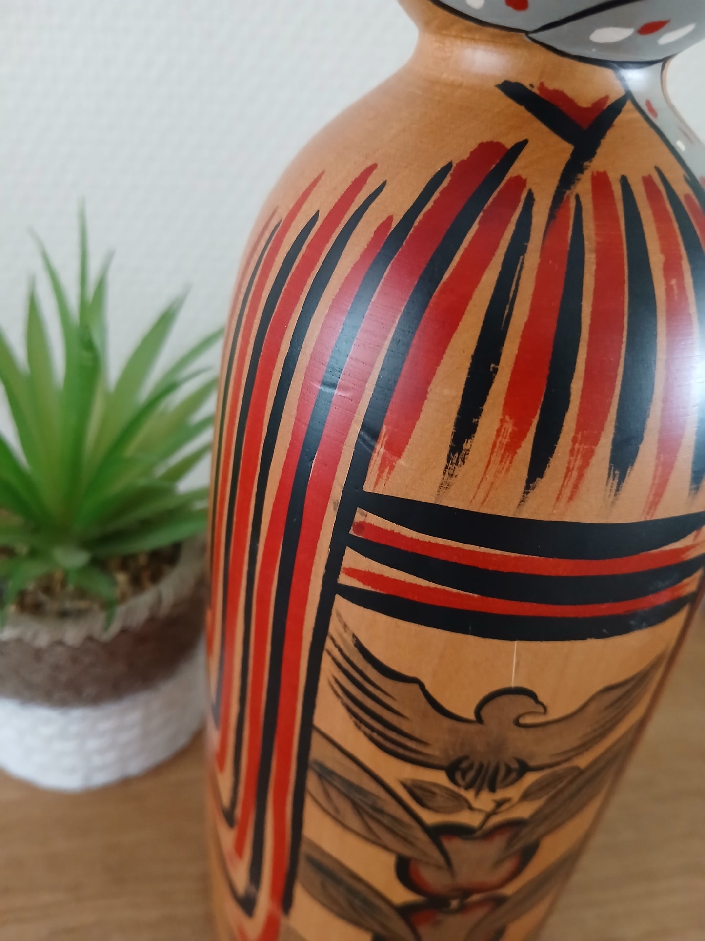 Vintage rare Kijiyama kokeshi - 1989