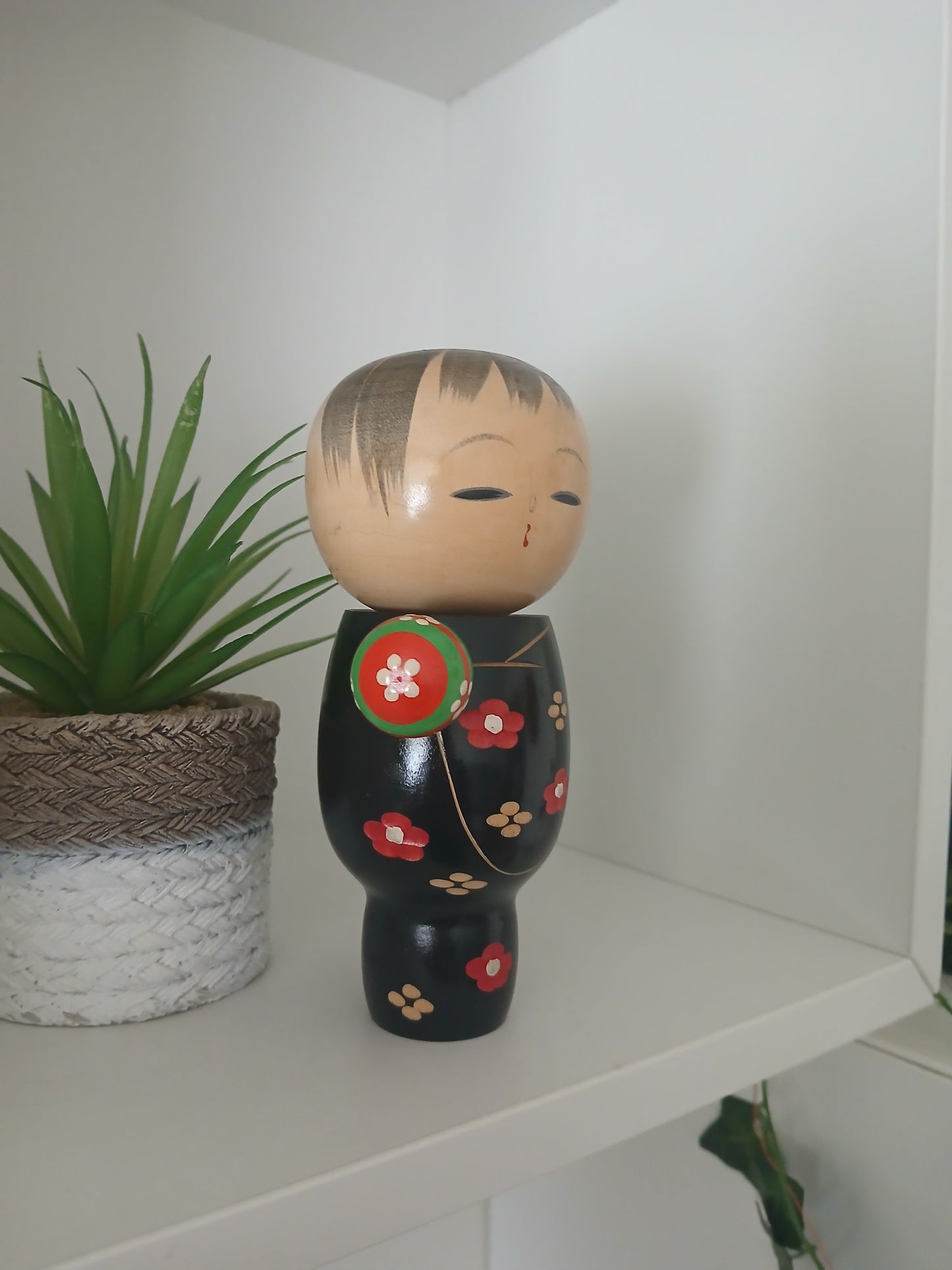 Vintage creative kokeshi with ball