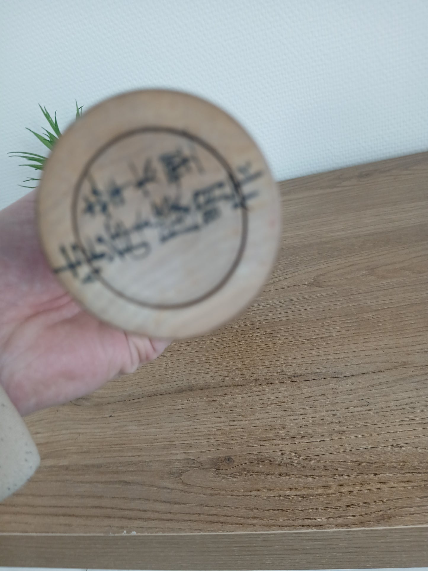 Vintage traditional Yajiro Kokeshi by Sato Yoshiaki - With rattle!