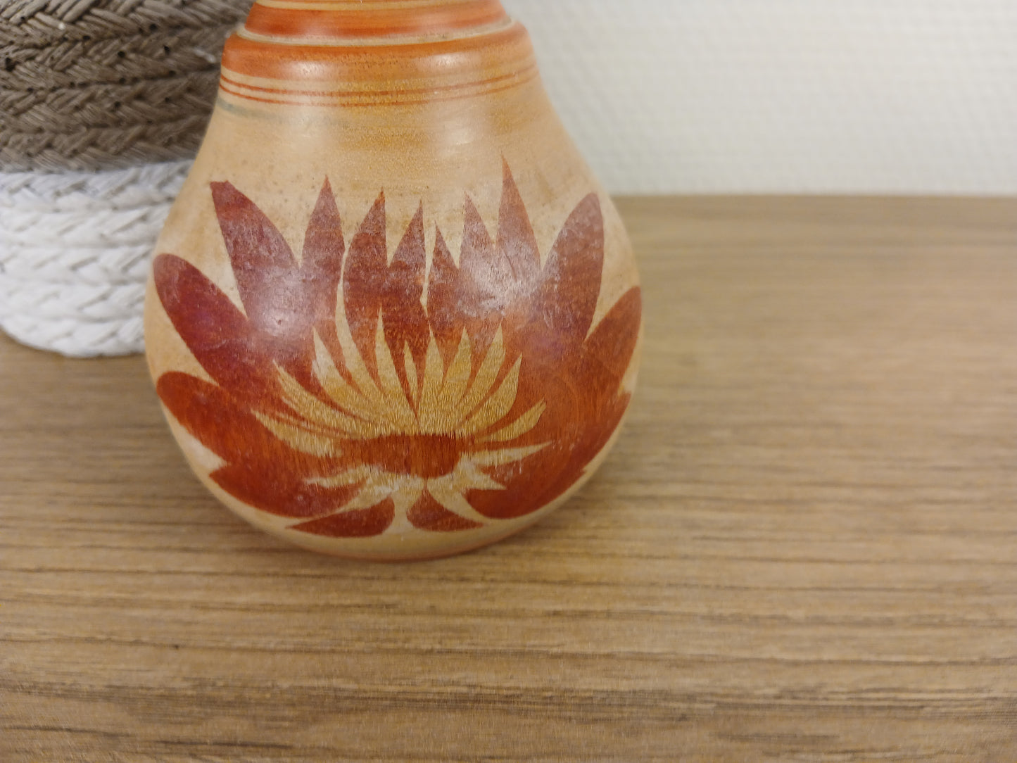 Vintage Ejiko kokeshi from the Naruko strain by Takihima Shigeru
