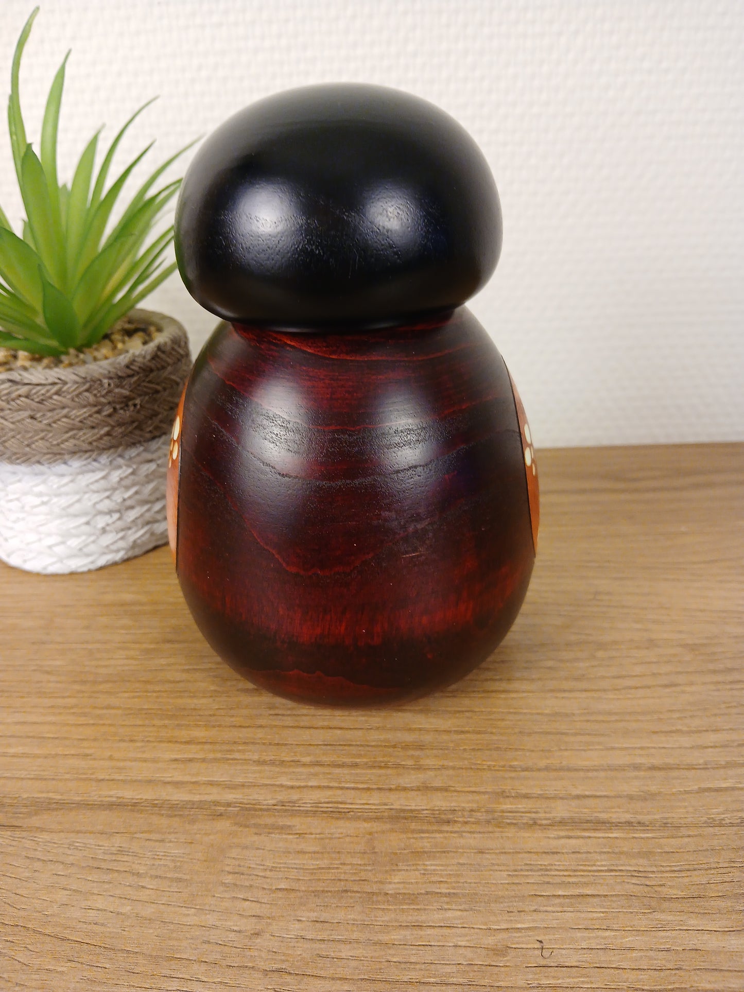Vintage creative kokeshi by Toshio Sekiguchi (1947-)