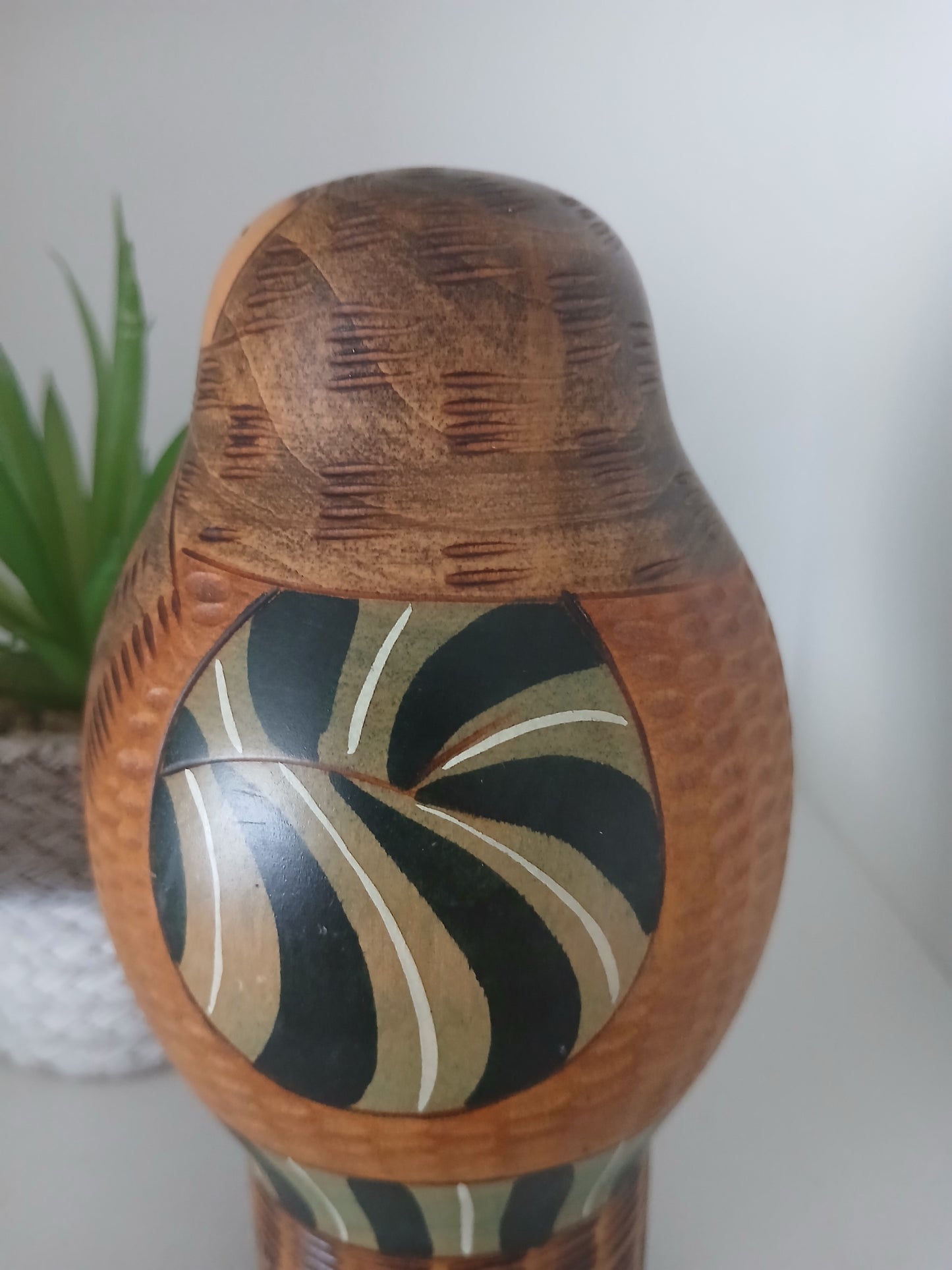 Vintage creative kokeshi by Usaburo