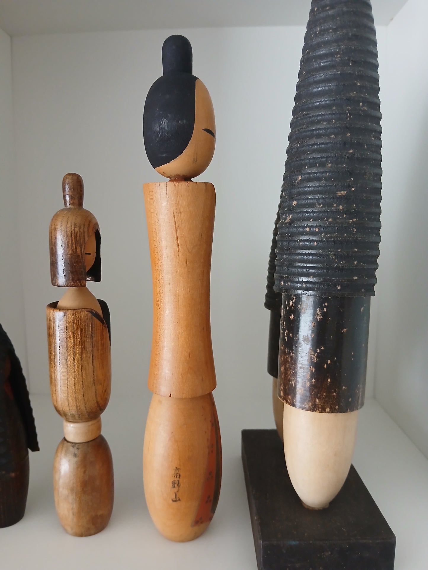 Set of 4 kokeshi by Shozan shido (1932-1995)