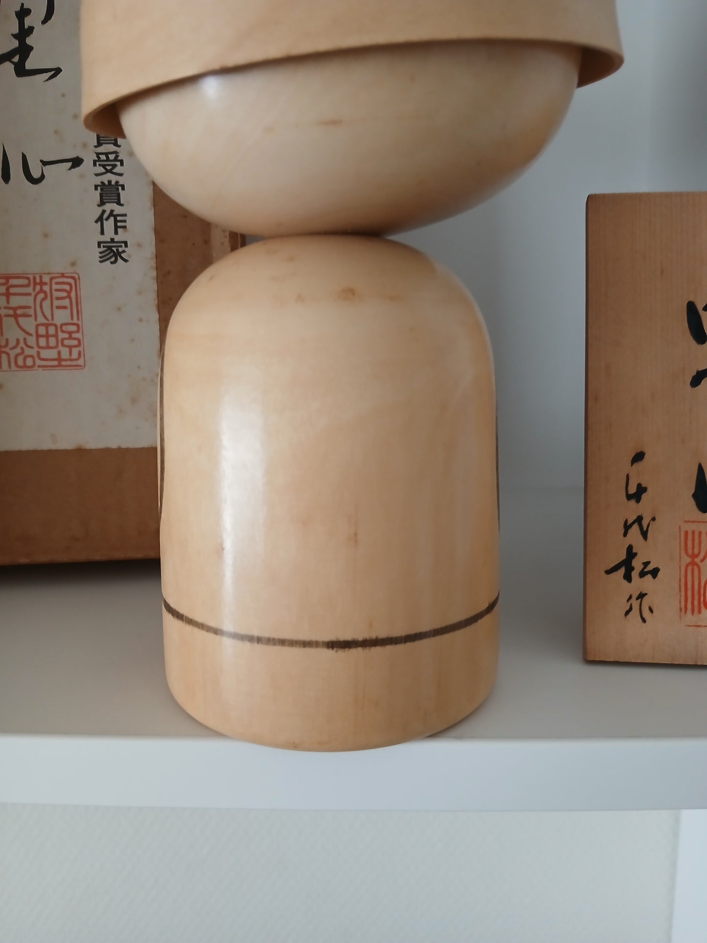 Rare Vintage Creative Kokeshi By Kano Chiyomatsu (1935-)