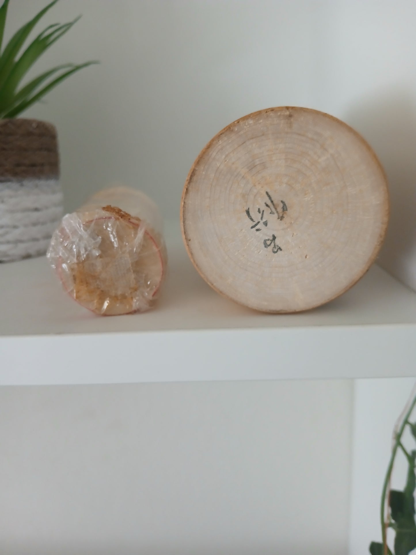 Set of Toothpick holder and pen holder.