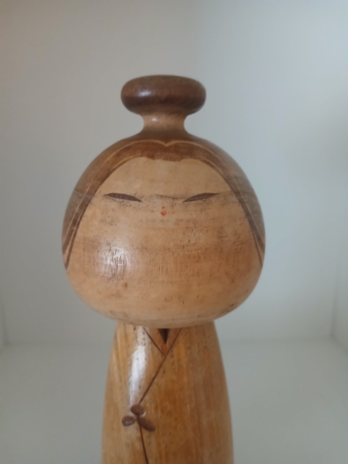 Vintage creative kokeshi by Issetsu Kuribayashi (1924-2011)