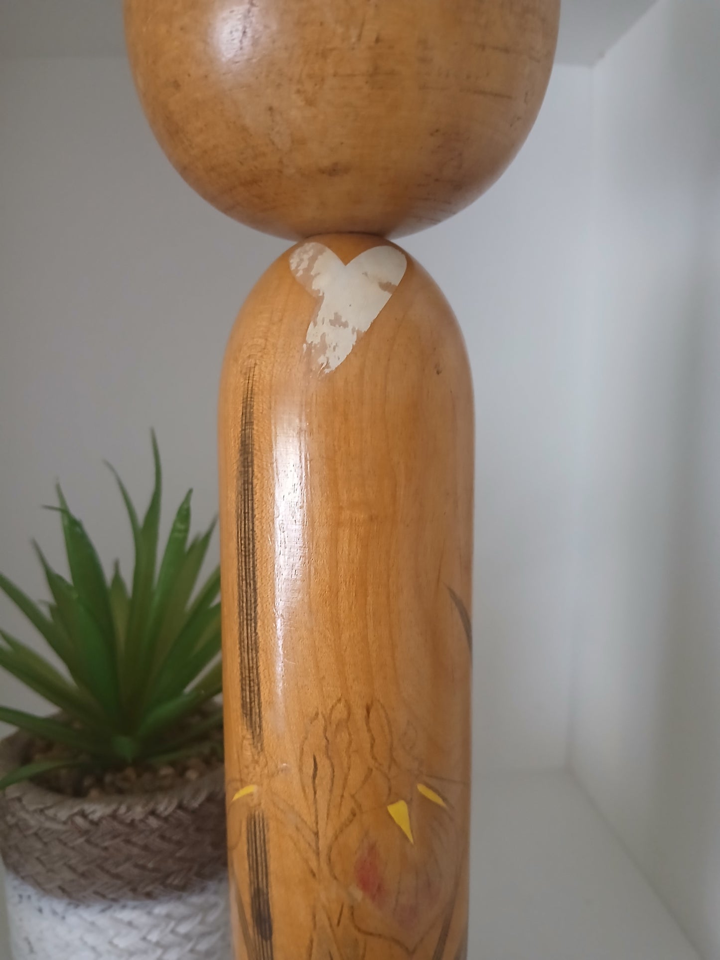 Rare kokeshi by Kato Hiroshi
