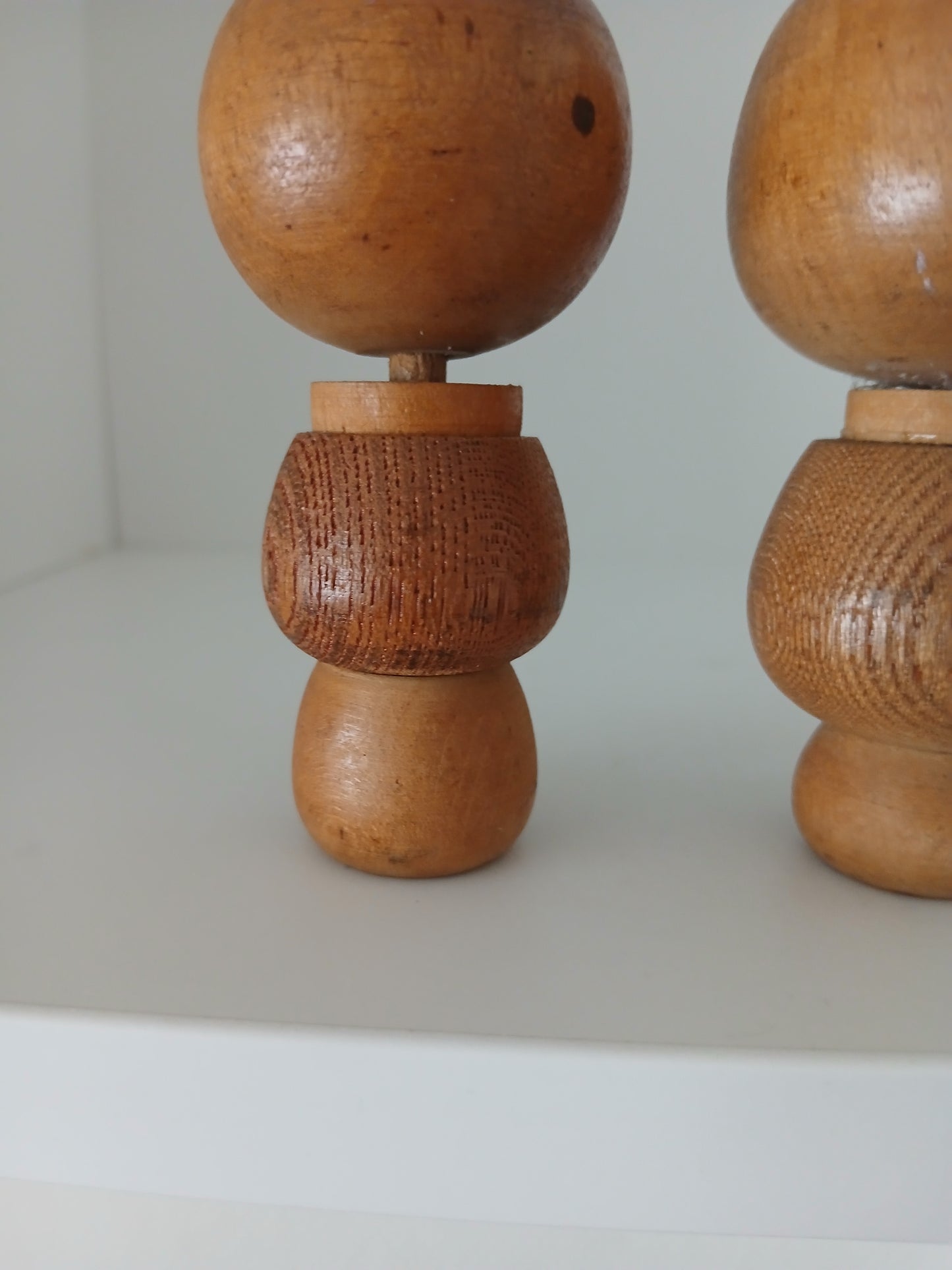 Rare Vintage Creative set kokeshi By Aida Harumine (Seiho)