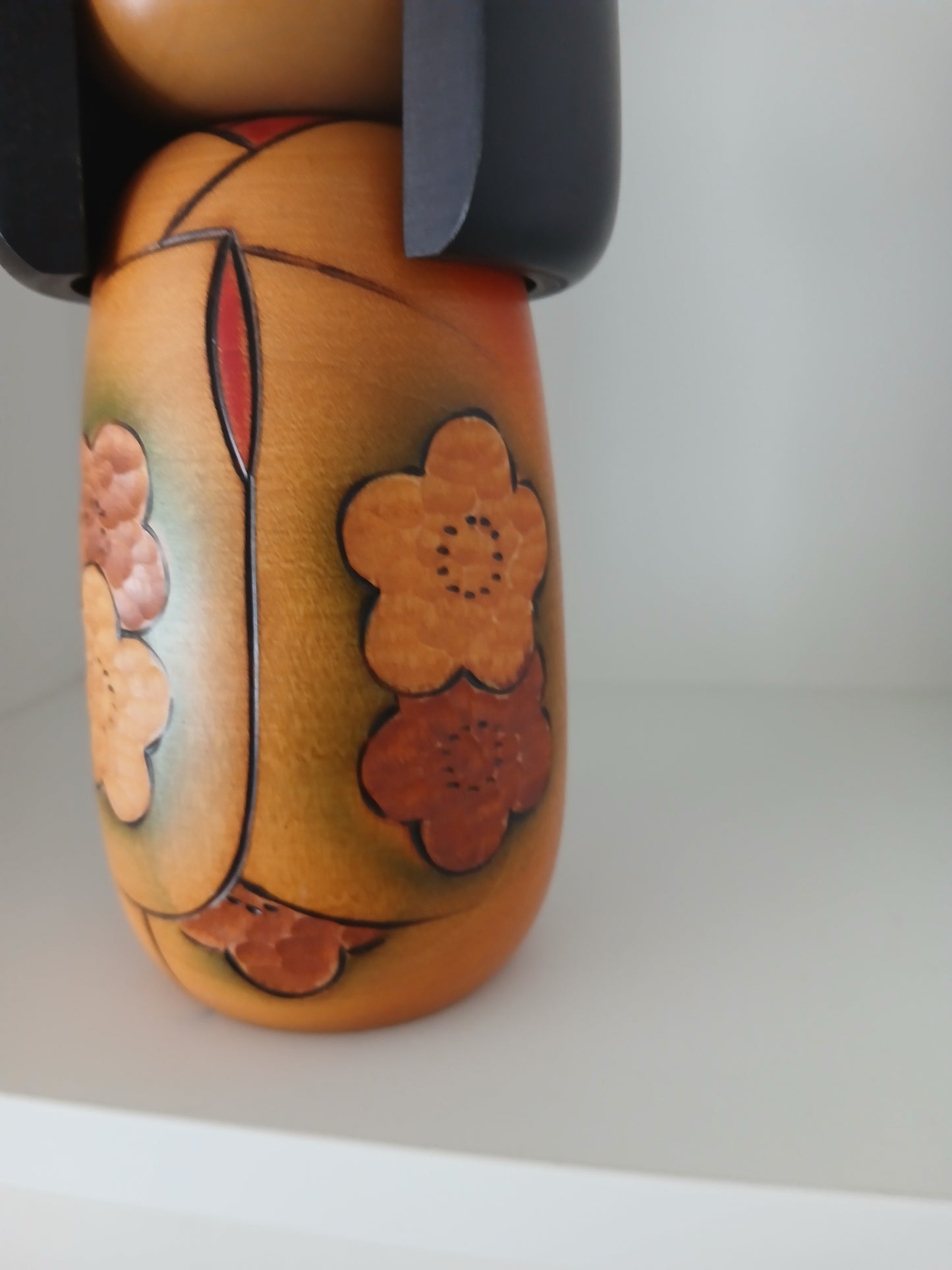 Vintage Gumma Kokeshi by Masae Fujikawa (1942-2015)