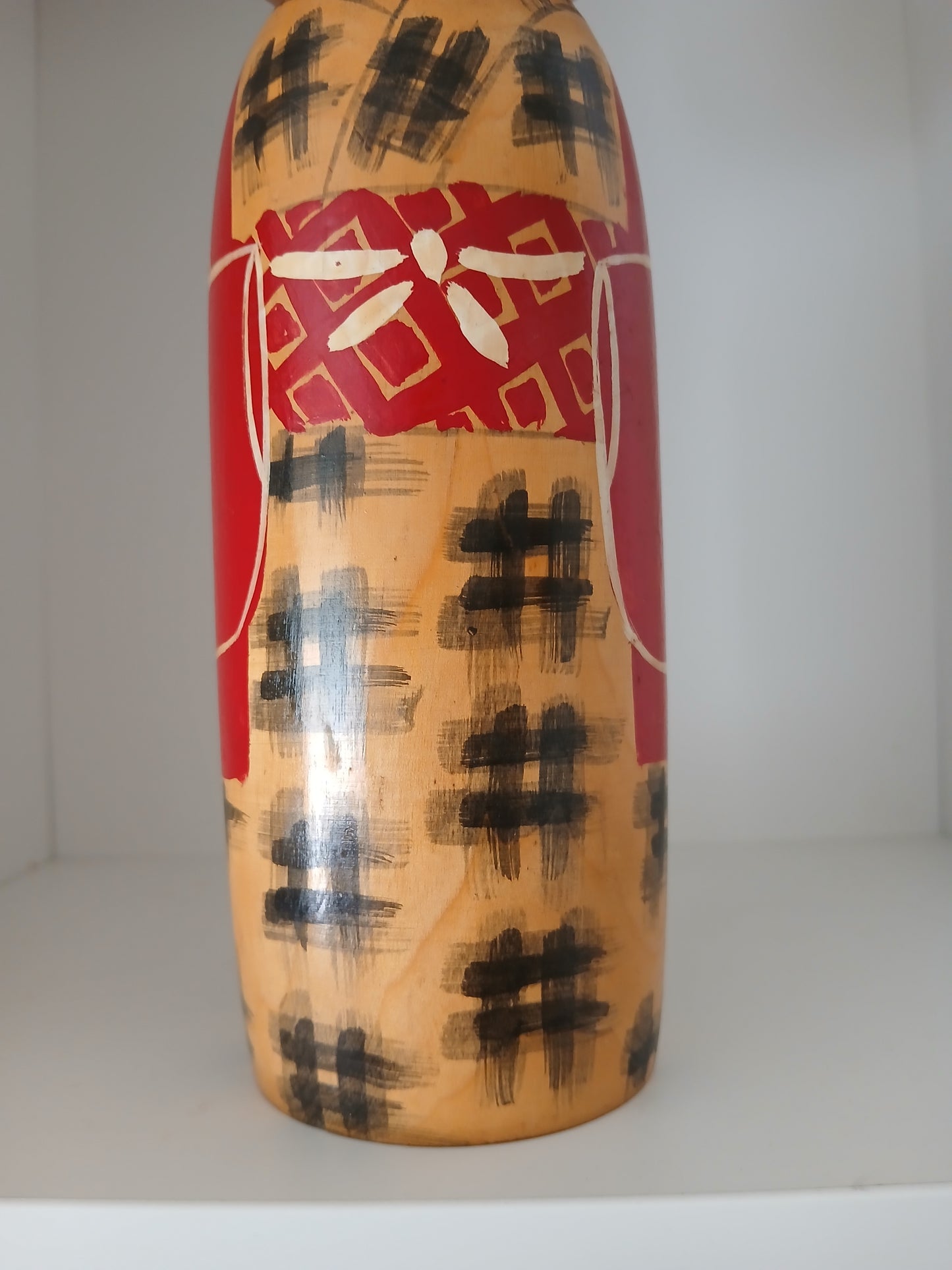 Big vintage Donko kokeshi