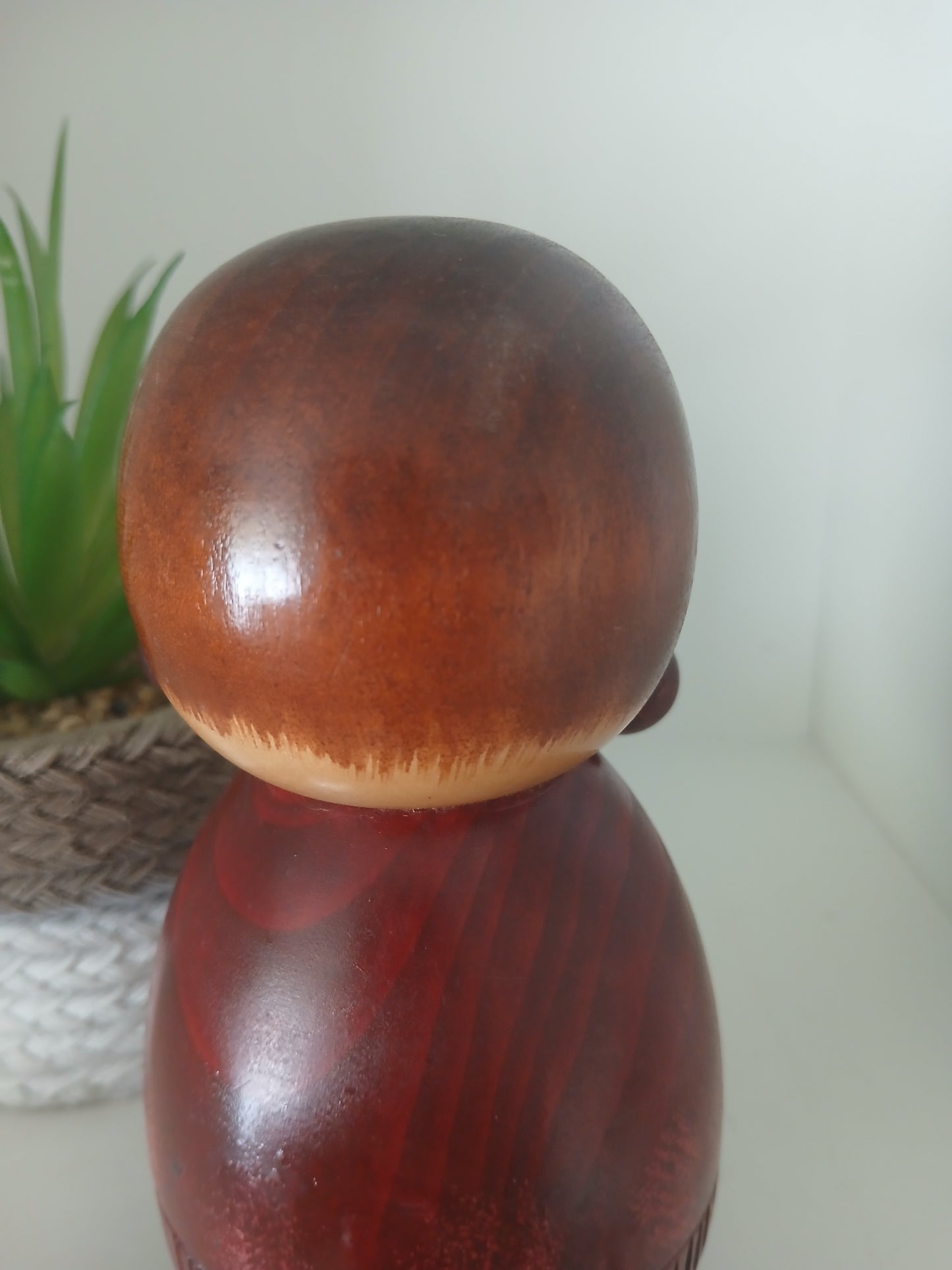 Rare Vintage Sosaku Kokeshi by Aoki Ryoka (1931-)