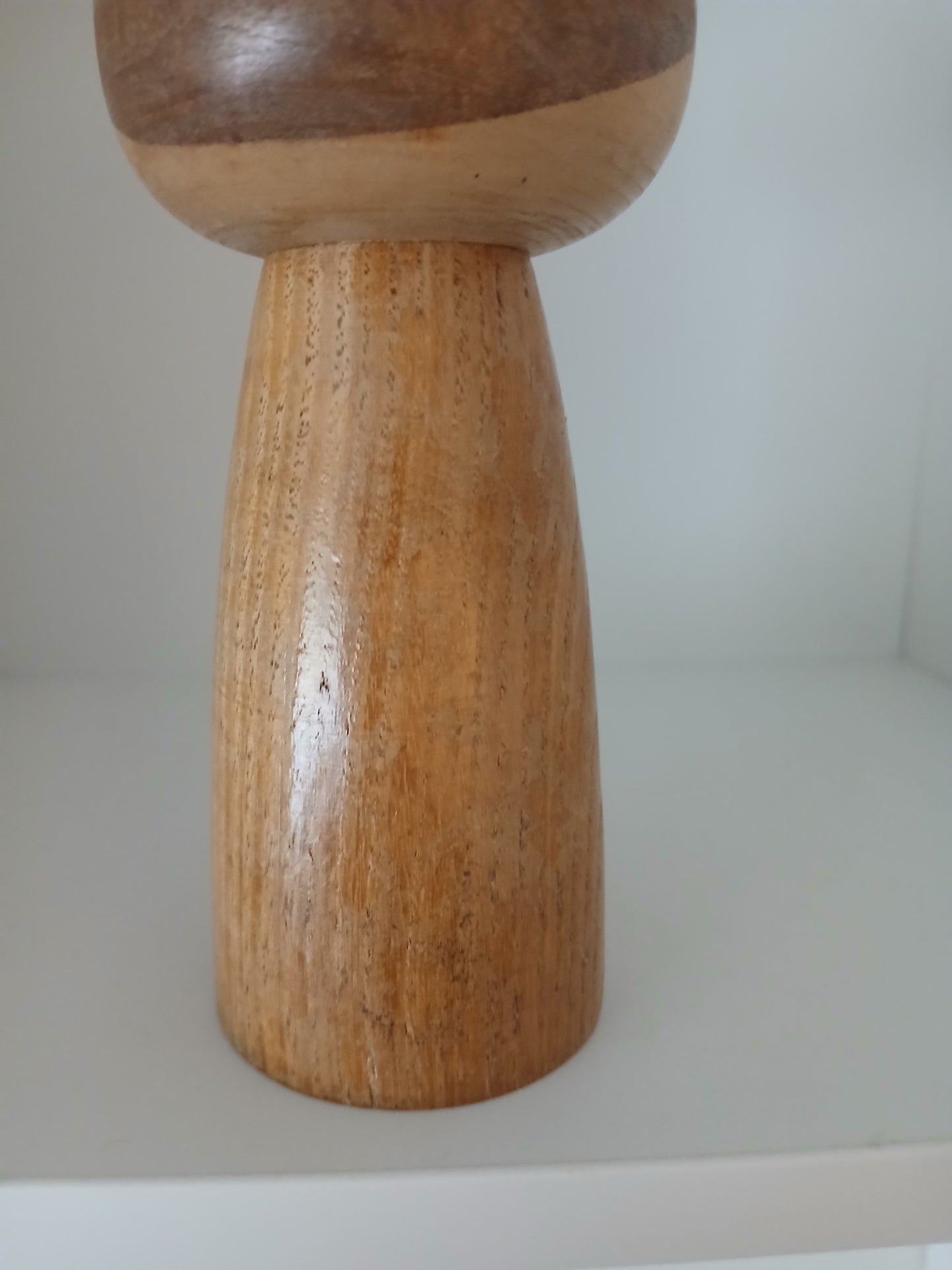 Vintage creative kokeshi by Issetsu Kuribayashi (1924-2011)