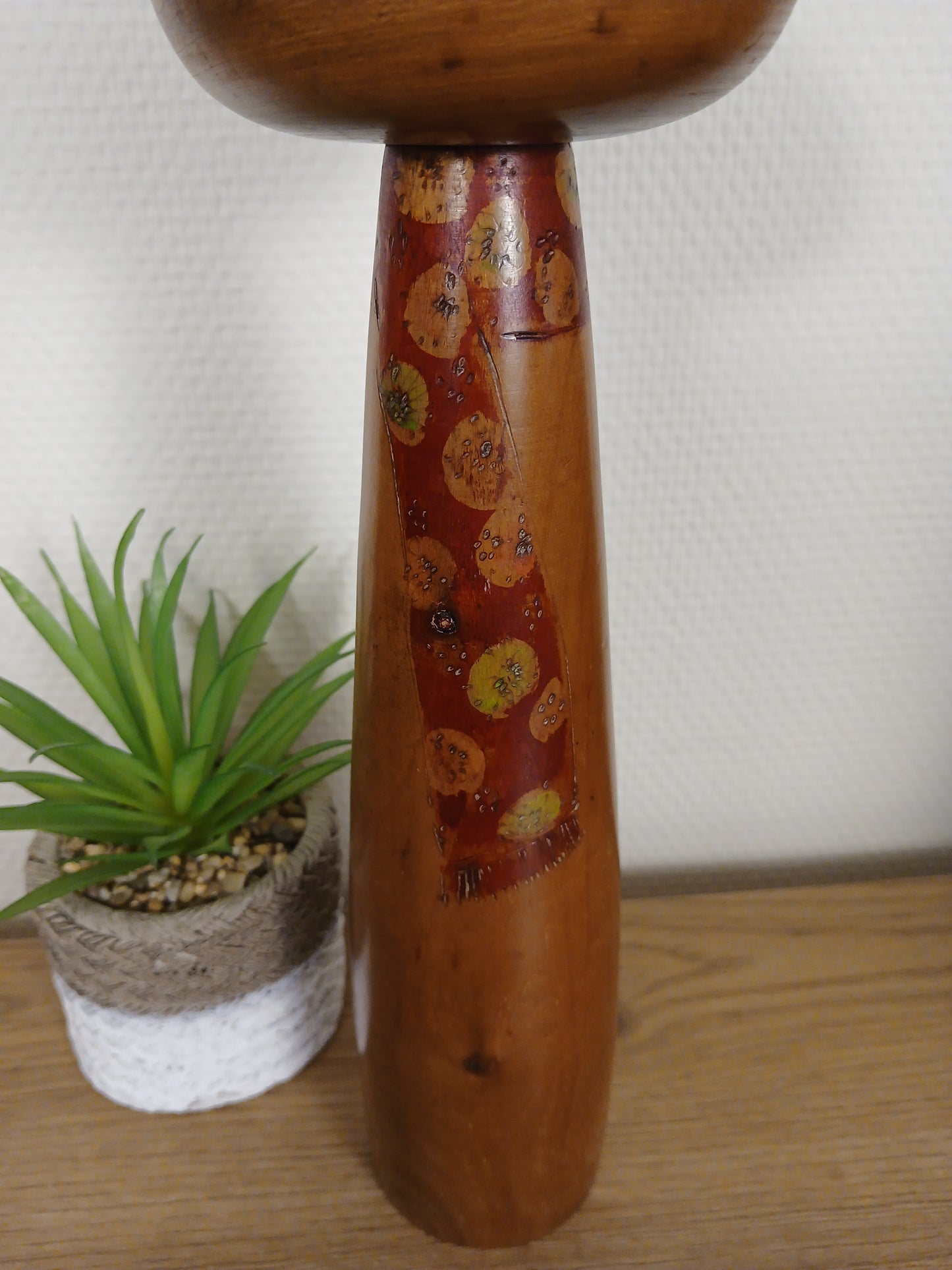 Vintage creative Kokeshi by Takahashi Hashime (1918 - 2002)
