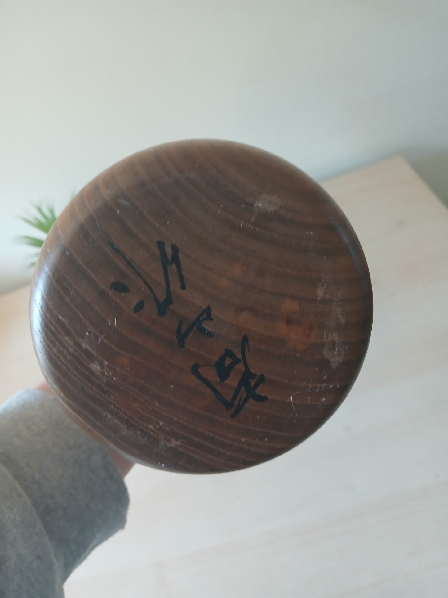 Large exclusive creative kokeshi by Shozan Shido (1932-1995).