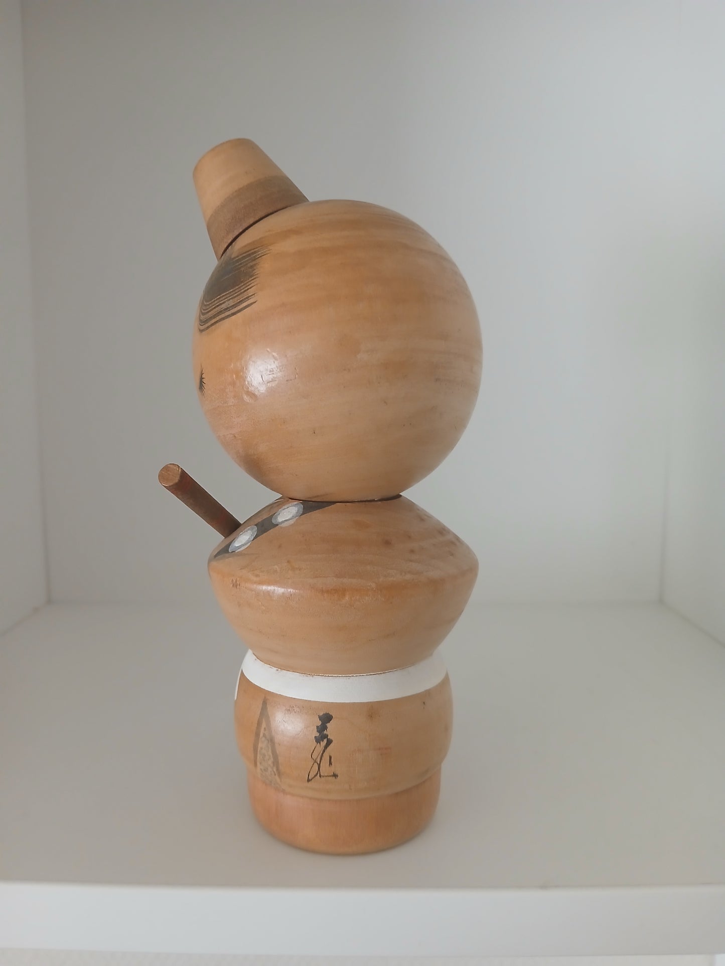 Rare Vintage creative kokeshi by Sansaku Sekiguchi (1925-2018)