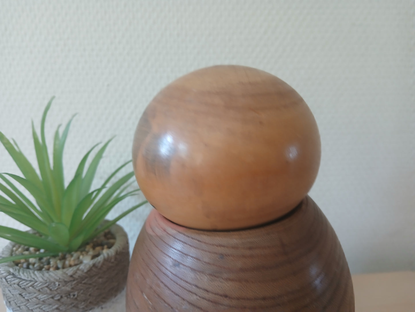 Vintage creative kokeshi by Masao Watanabe (1917-2007)