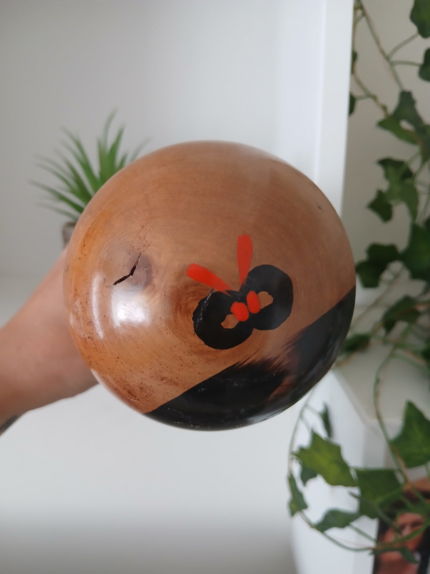 Vintage creative kokeshi by Kiyohara Takao