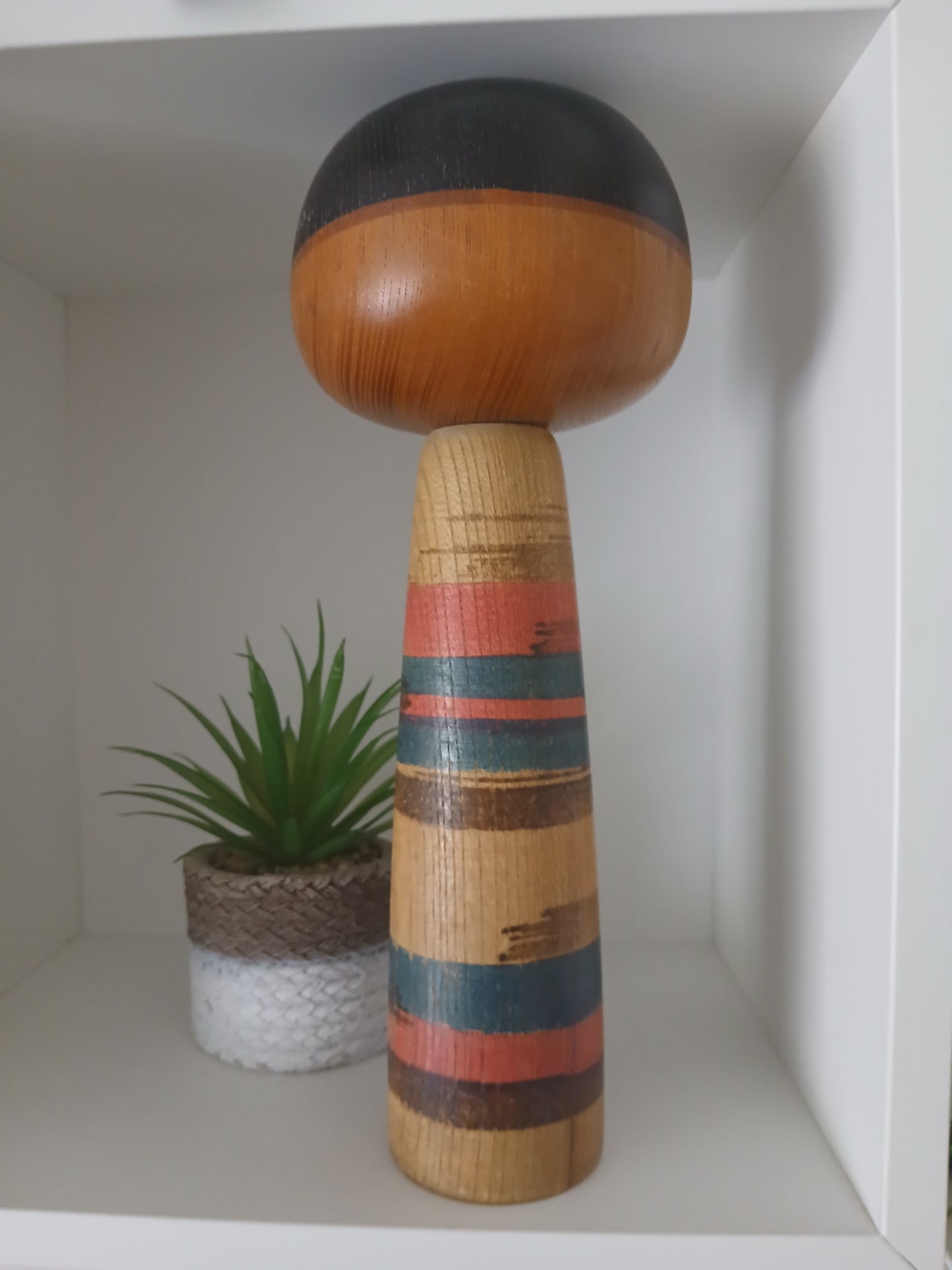 Big vintage creative kokeshi made by Sanpei Yamanaka (1926-2012)