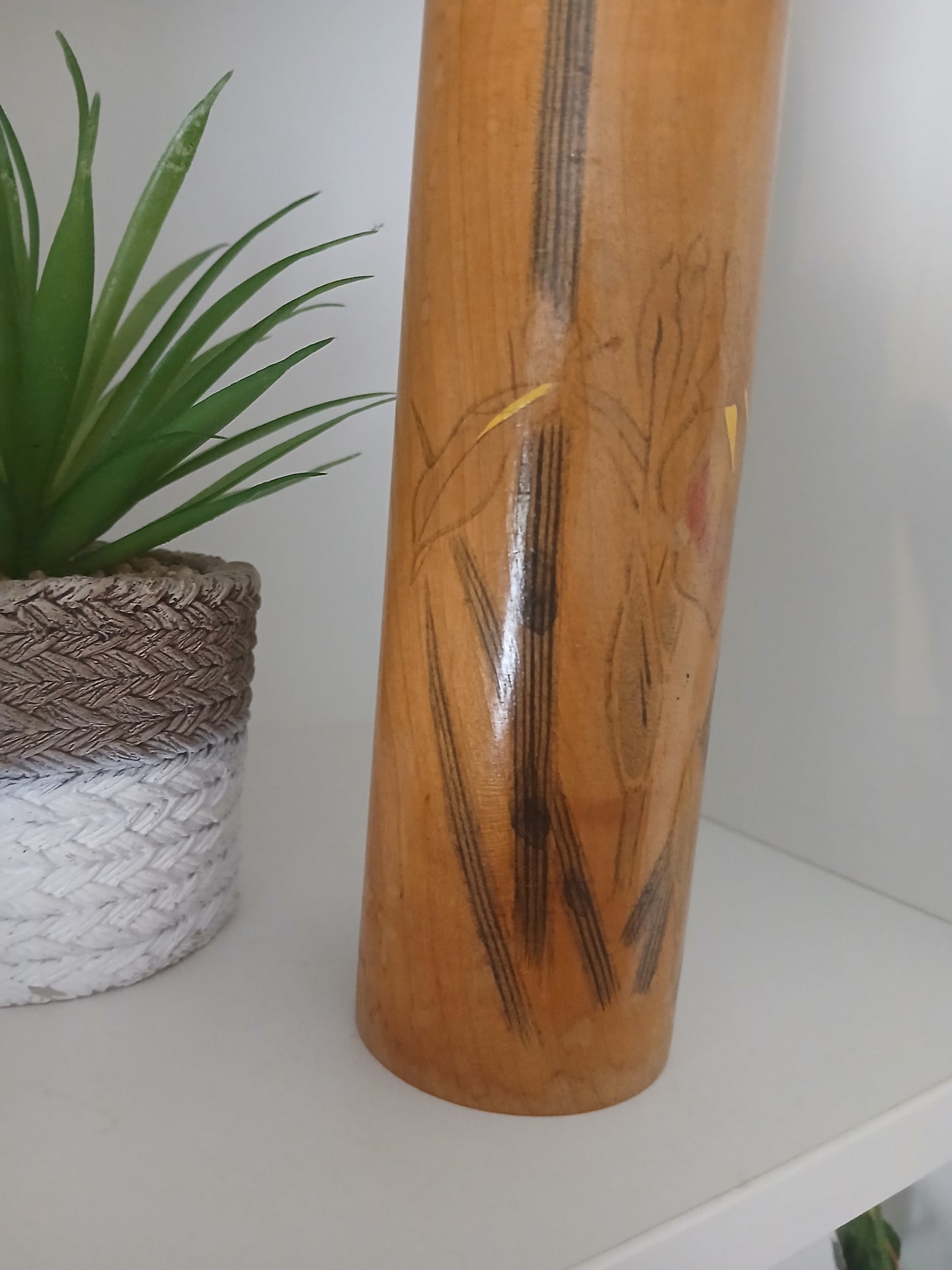Rare kokeshi by Kato Hiroshi
