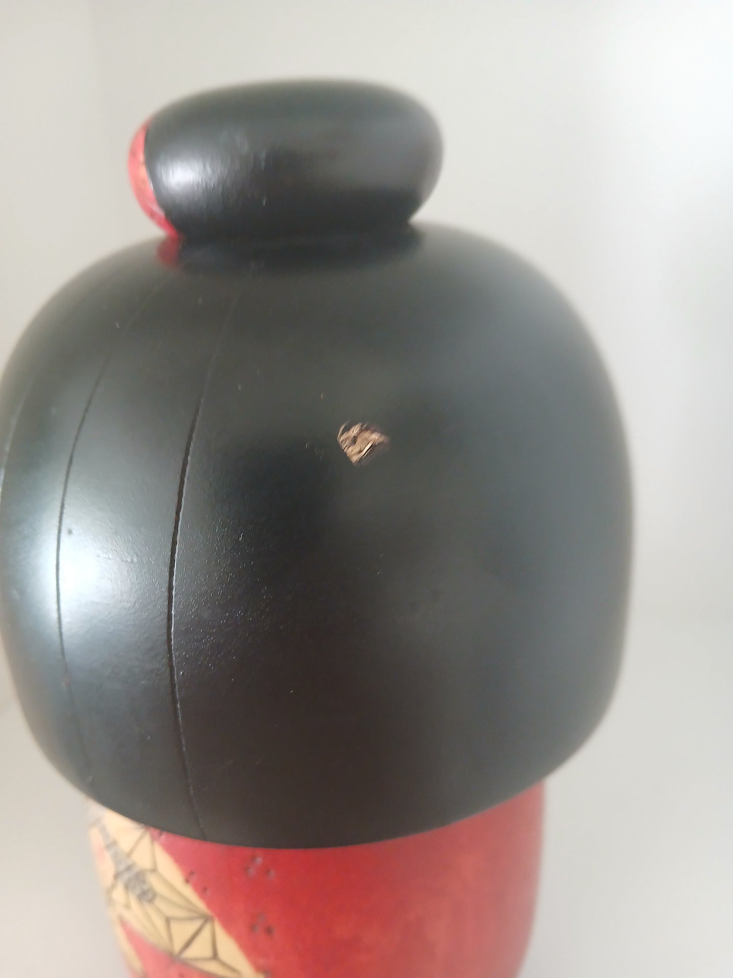 Vintage Gumma kokeshi made by Kazuo Takamizawa (1927-)