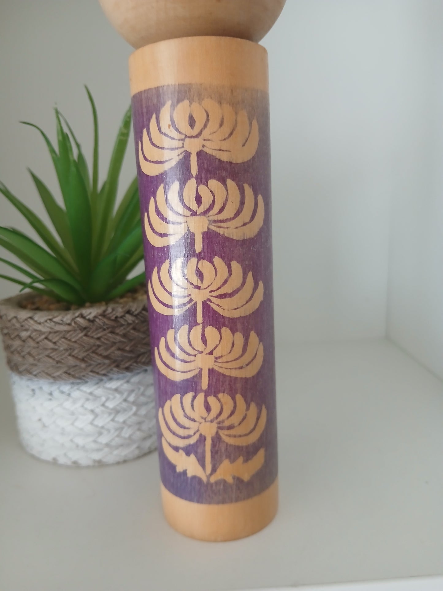 Vintage creative kokeshi by Katsuyuki