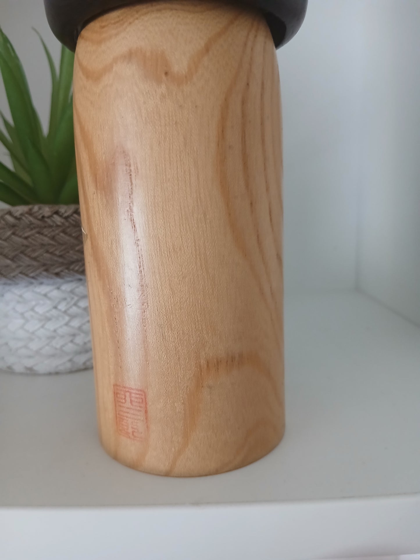 Vintage Gumma kokeshi by Usaburo