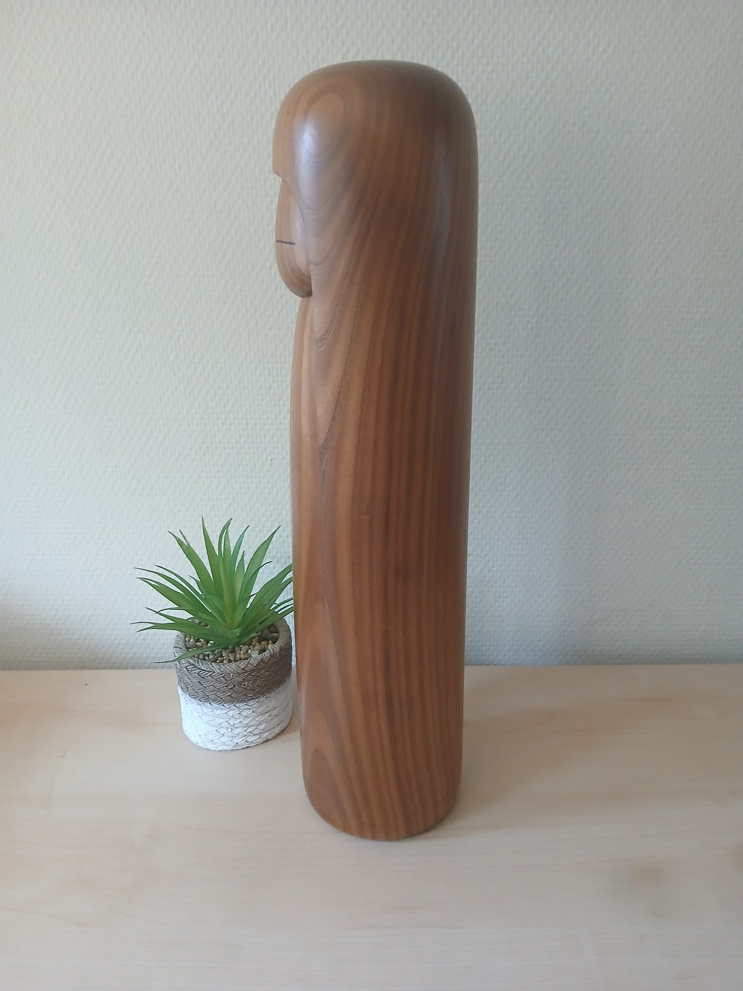 Large exclusive creative kokeshi by Shozan Shido (1932-1995).
