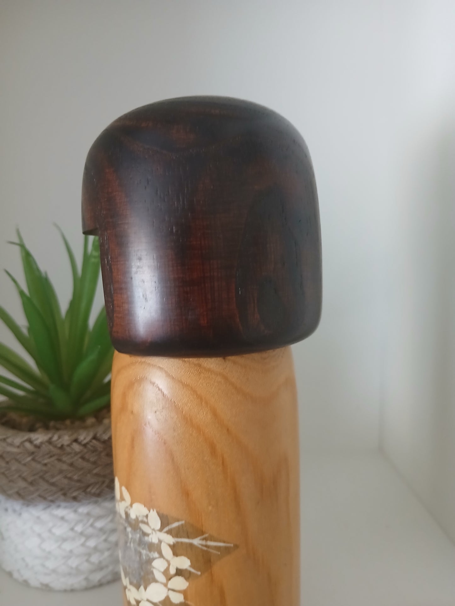 Vintage Gumma kokeshi by Usaburo