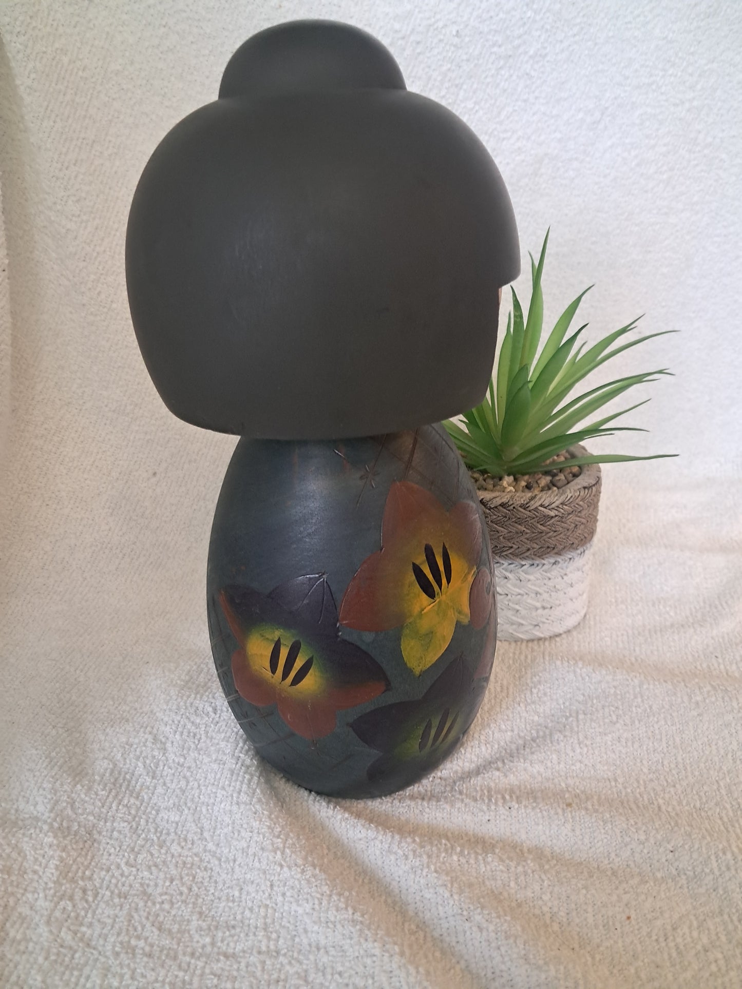 Vintage Gumma Kokeshi by Yuji Kawase (1938-)