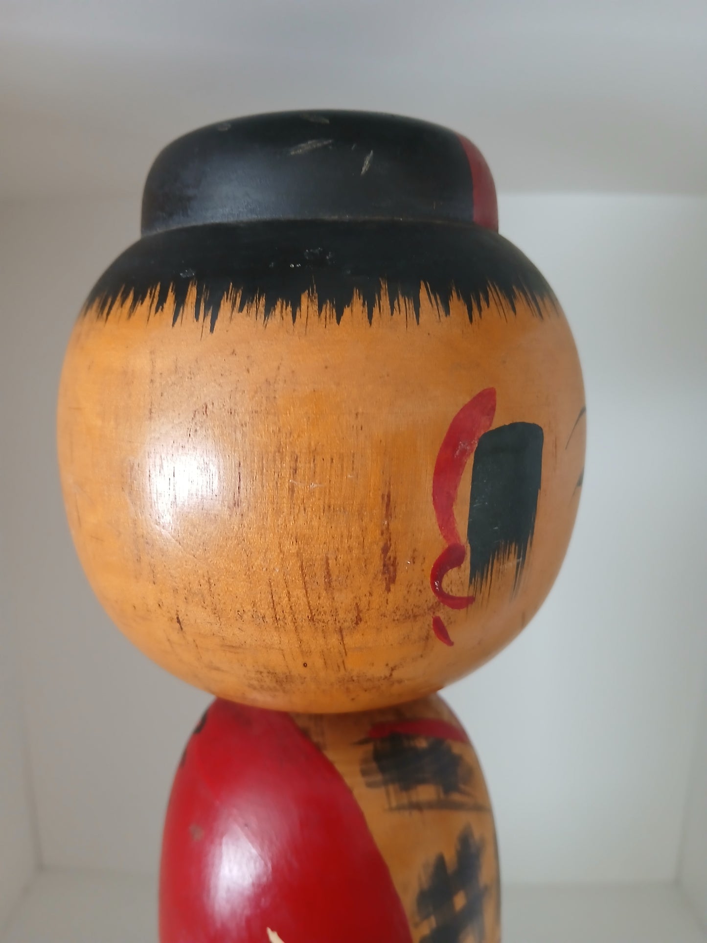 Big vintage Donko kokeshi