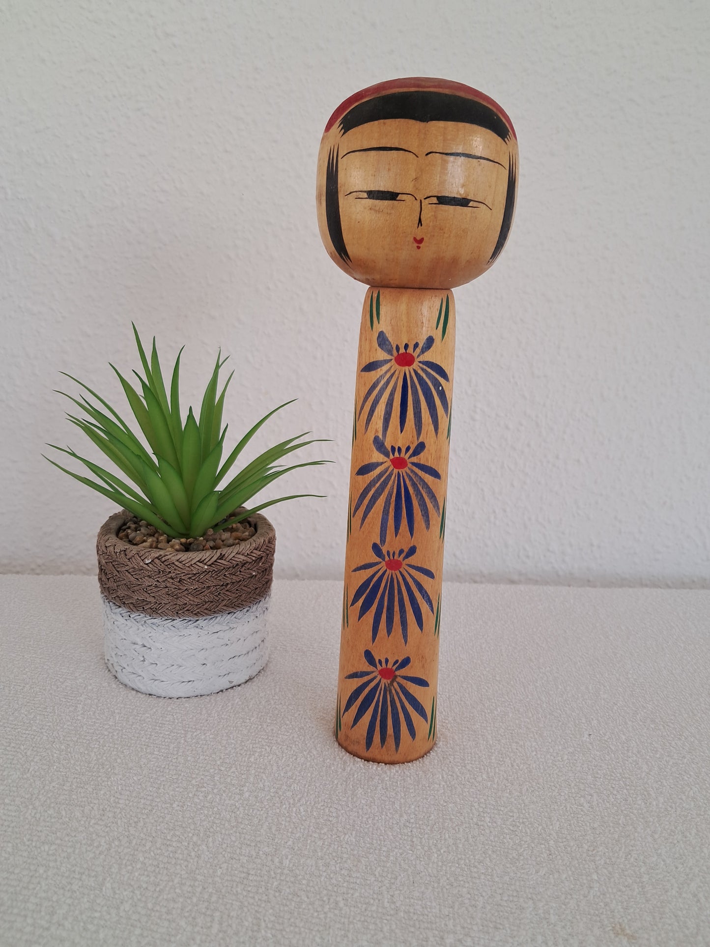 Vintage Traditional kokeshi made by Jiryo Kobo