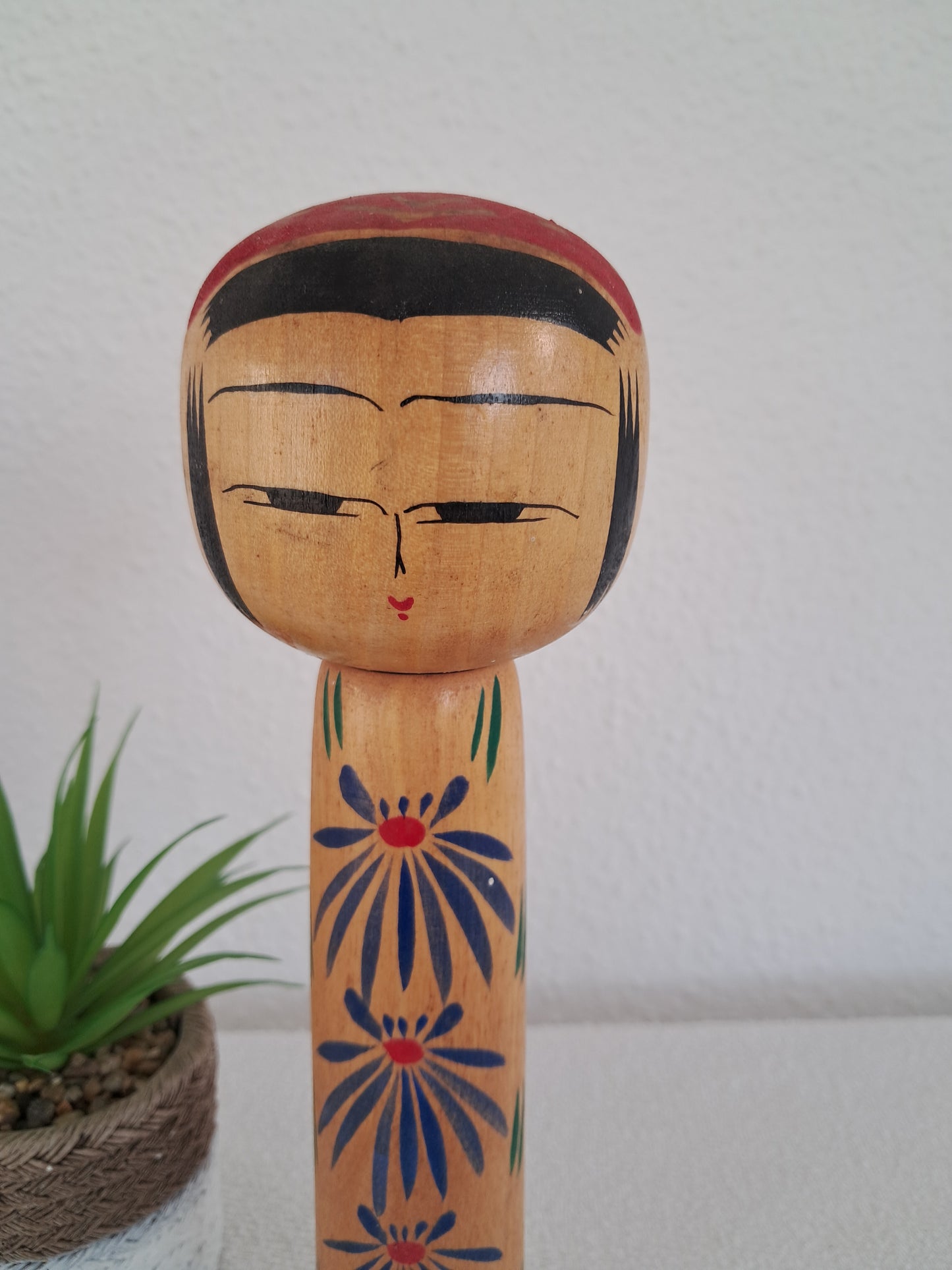 Vintage Traditional kokeshi made by Jiryo Kobo