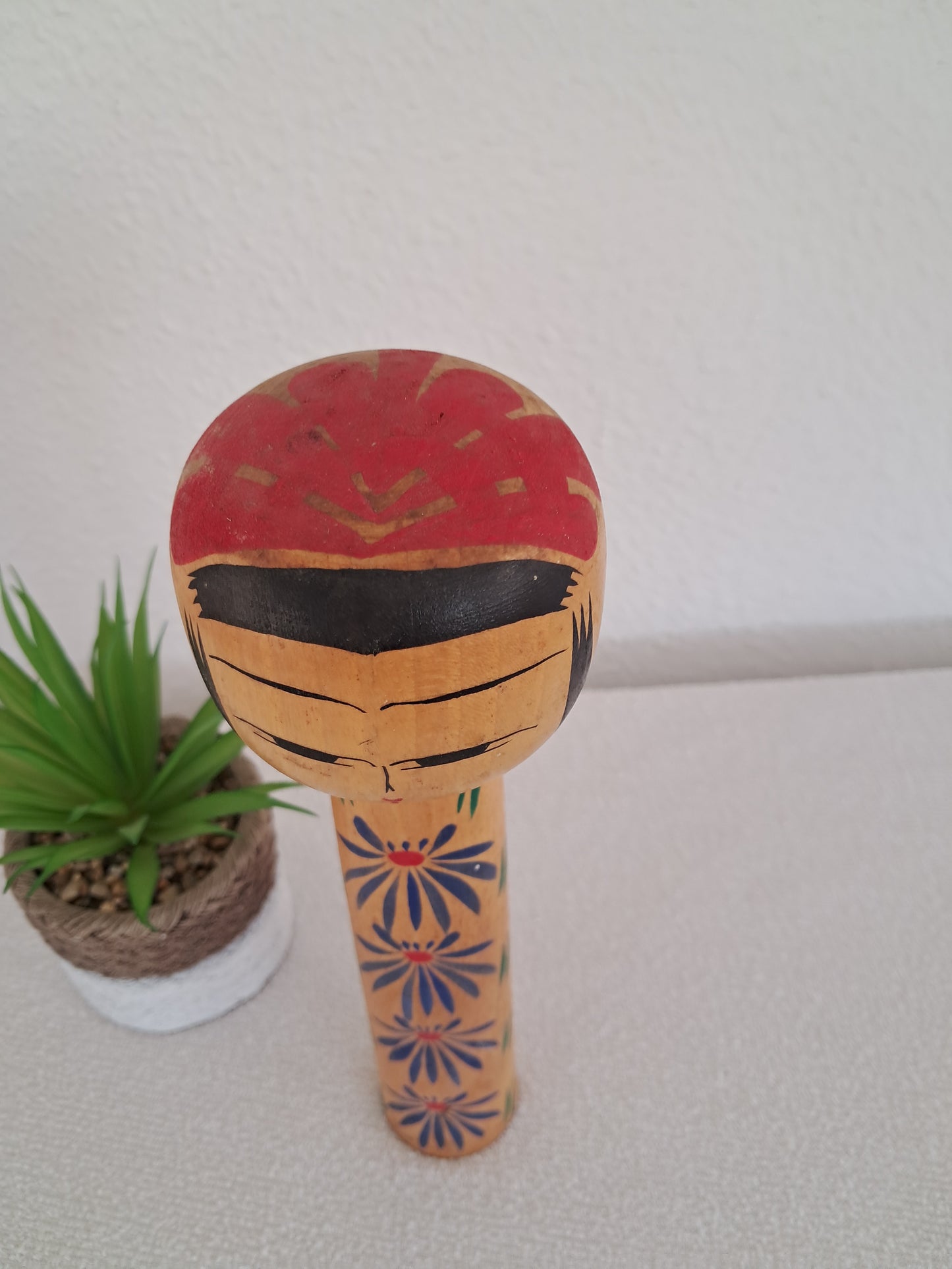 Vintage Traditional kokeshi made by Jiryo Kobo