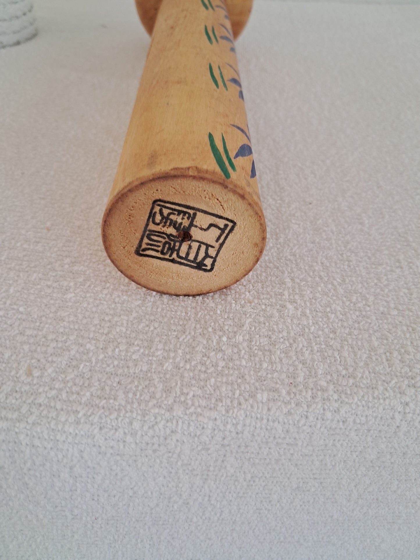 Vintage Traditional kokeshi made by Jiryo Kobo
