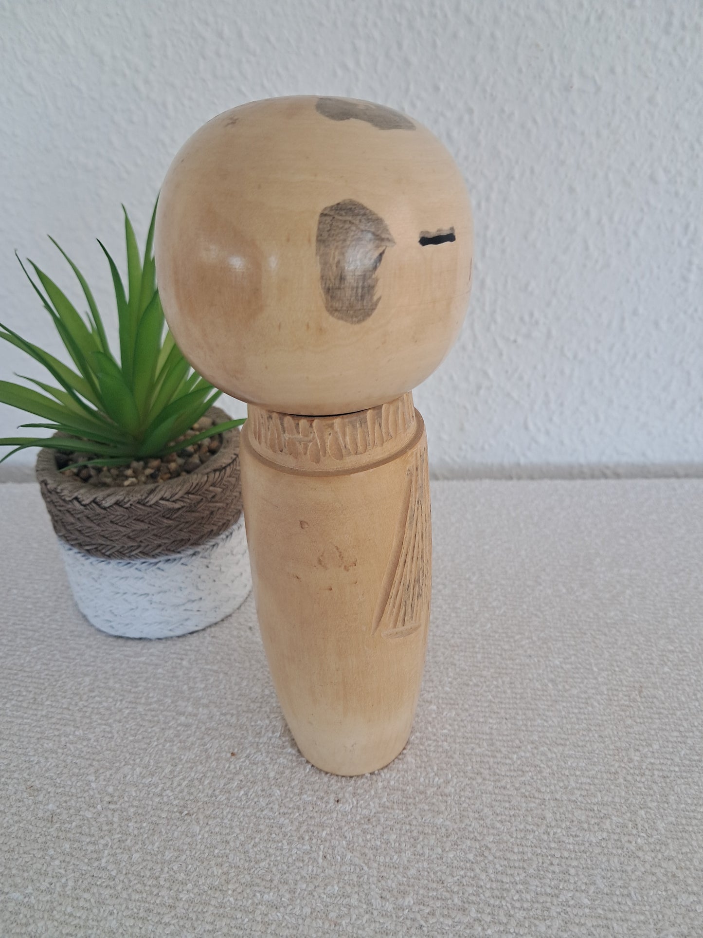 Vintage Creative Kokeshi By Miyajima Muhitsu (1929-)