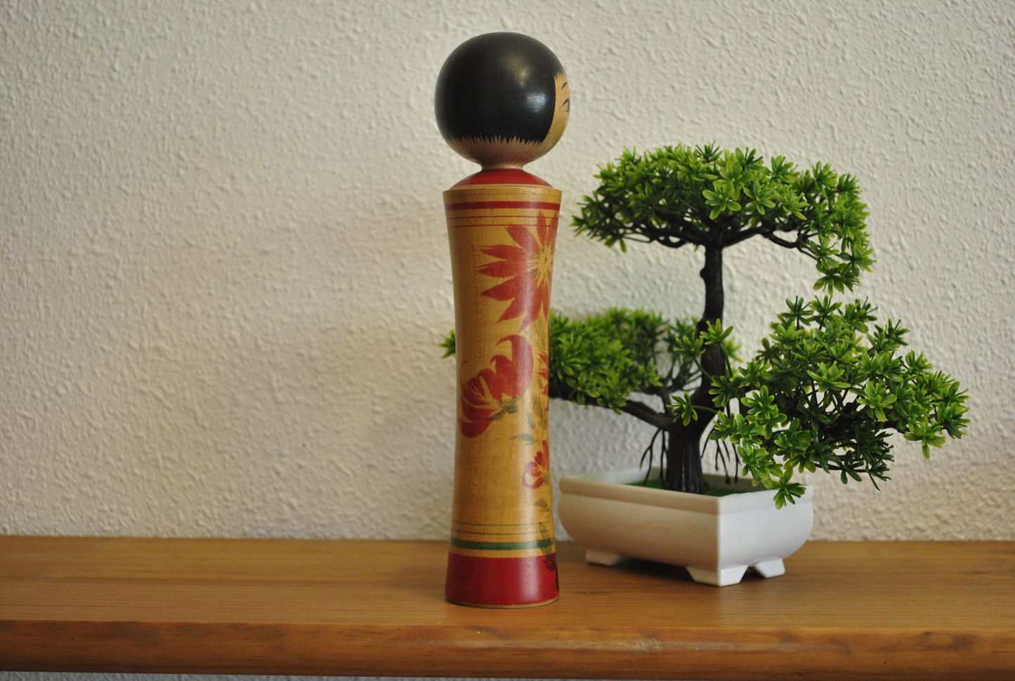 Vintage Traditional Ginzan Kokeshi by Izu Mamoru (1925-2019)