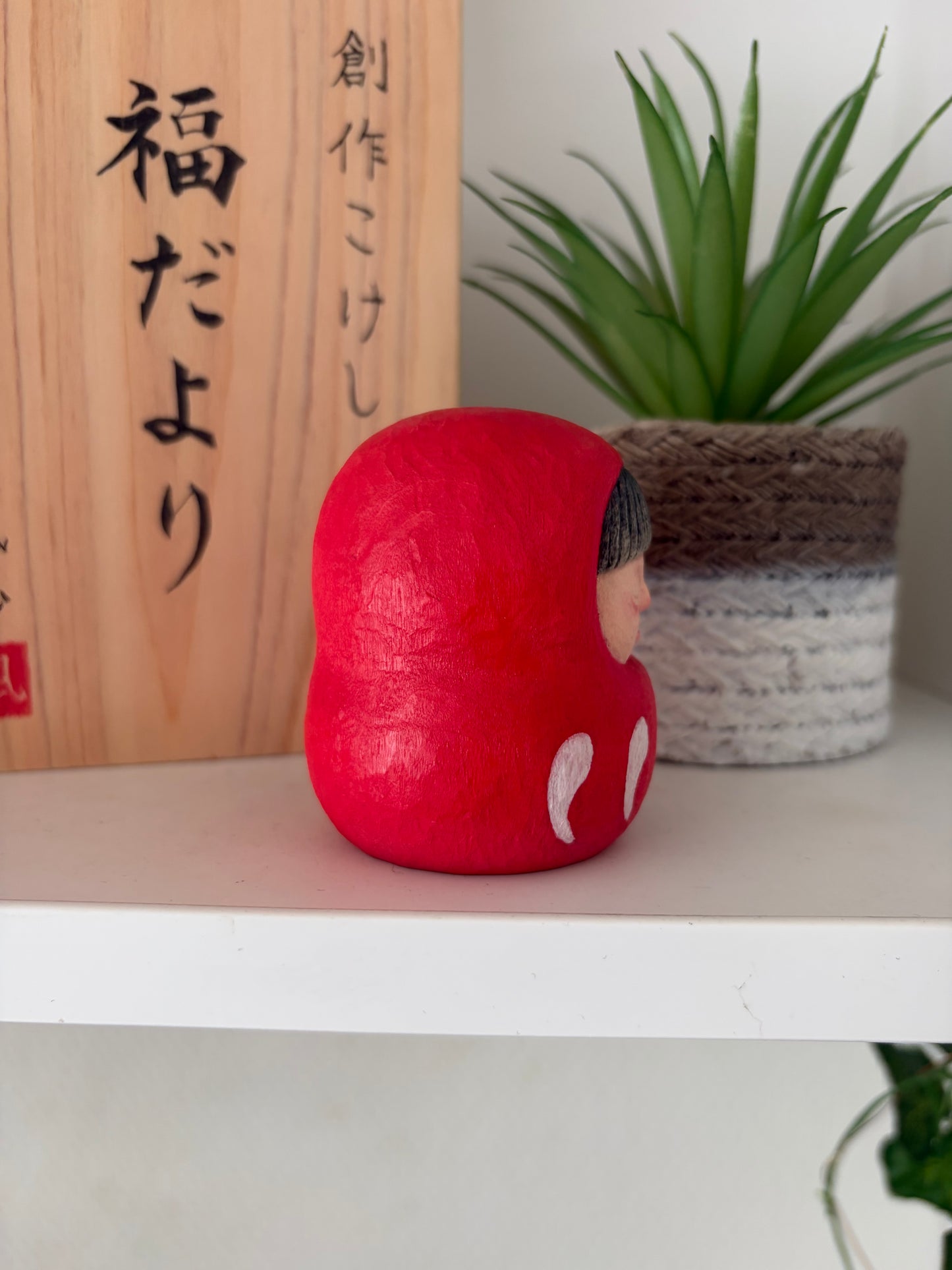 Exclusive One off a kind kokeshi by Nagisa Hirano!