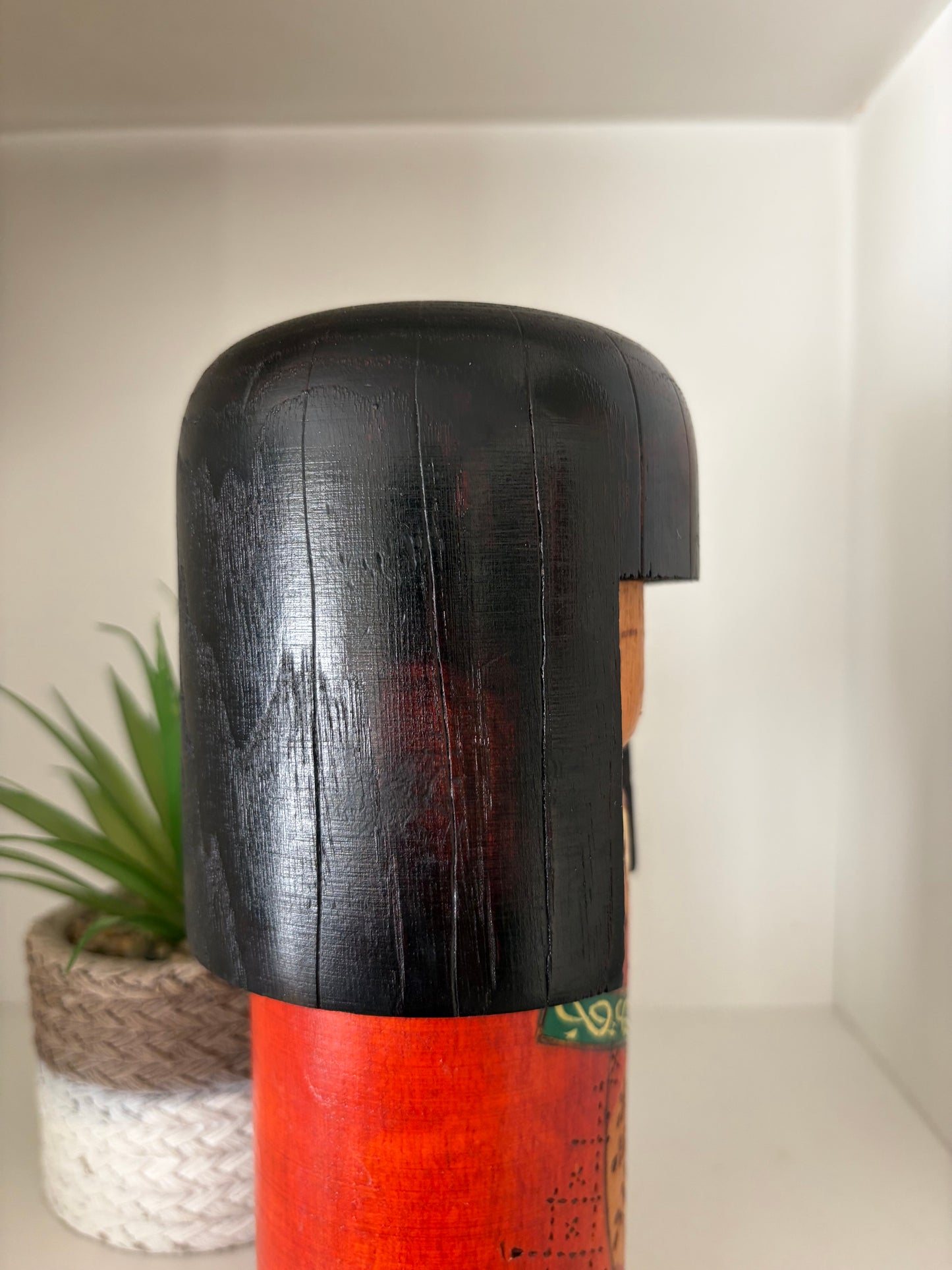 Vintage Gumma kokeshi by Kazuo Takamizawa (1927-)