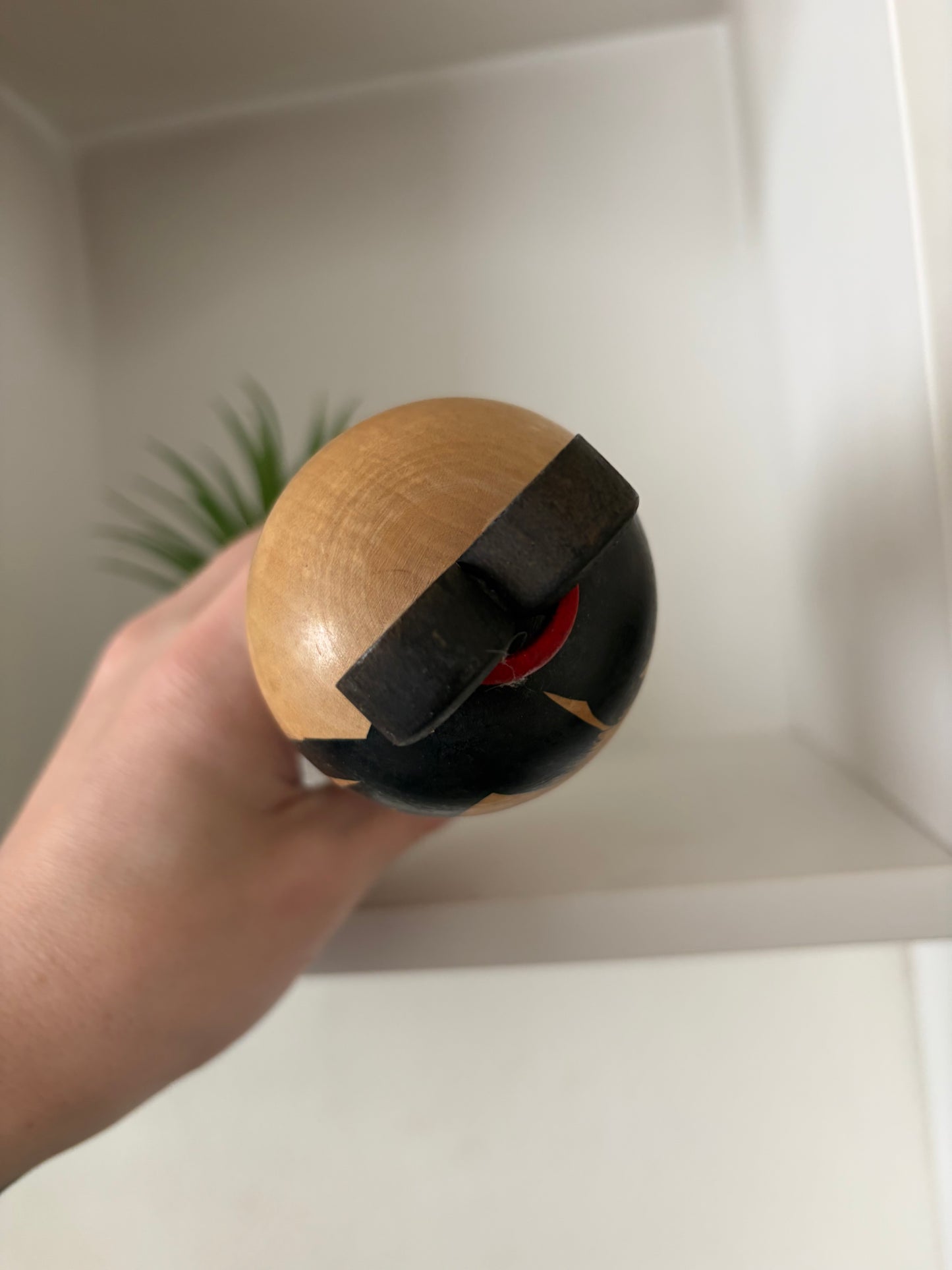 Lovely vintage Sosaku kokeshi by Fujiko